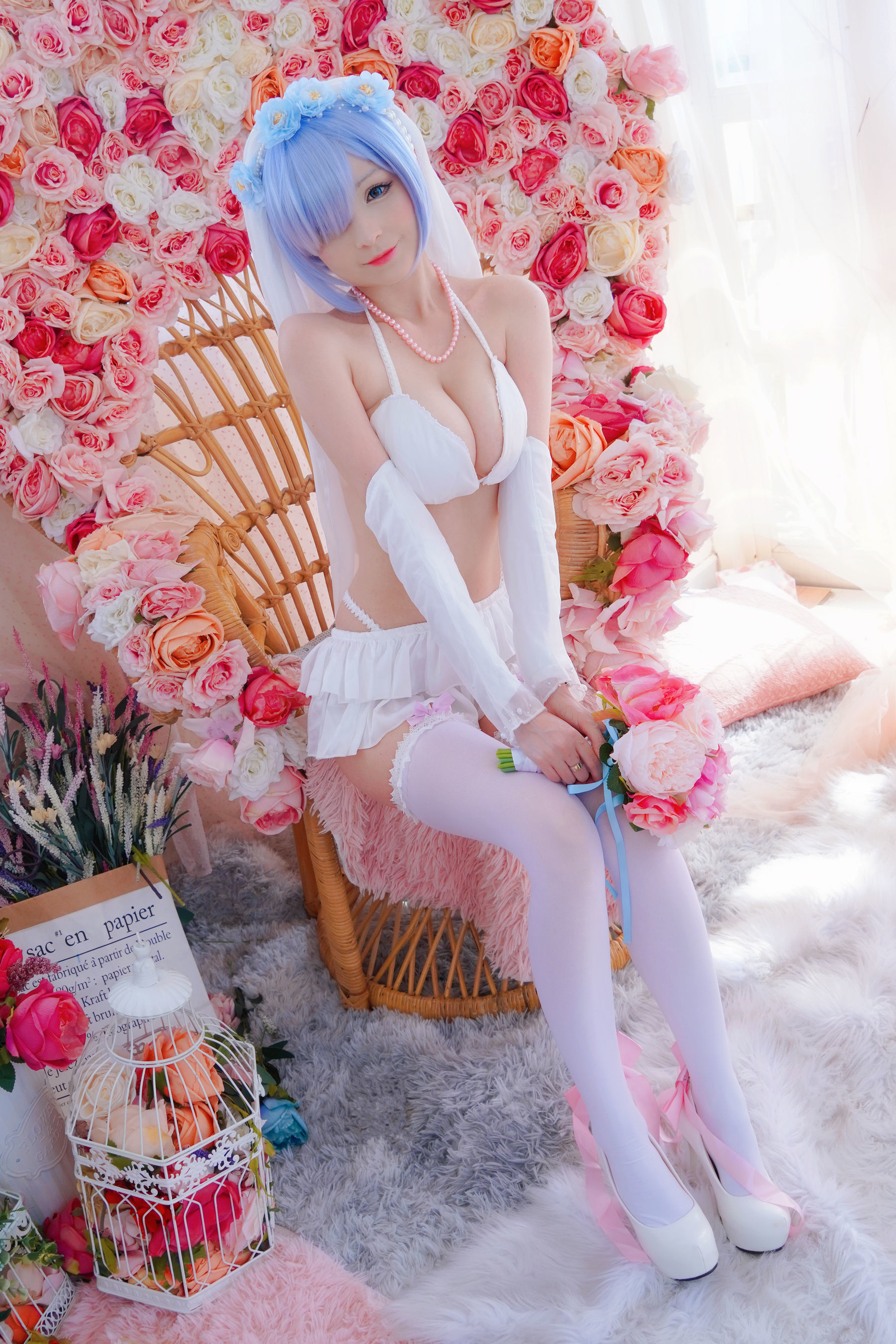 Azami – 拉姆雷姆 Cosplay-第45张