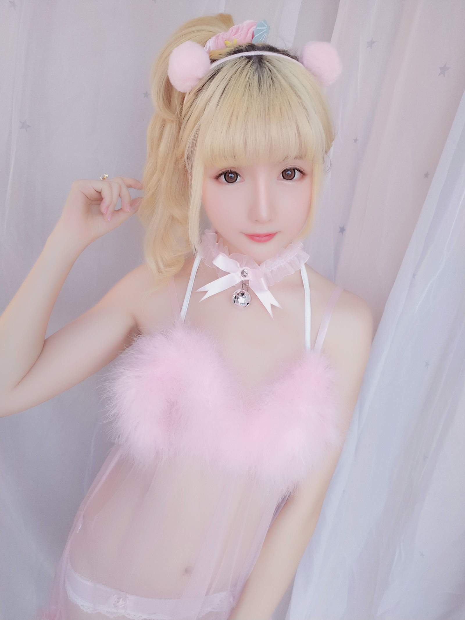 [萝莉COS] 星之迟迟 VOL.09 草莓睡衣包 Cosplay-第2张