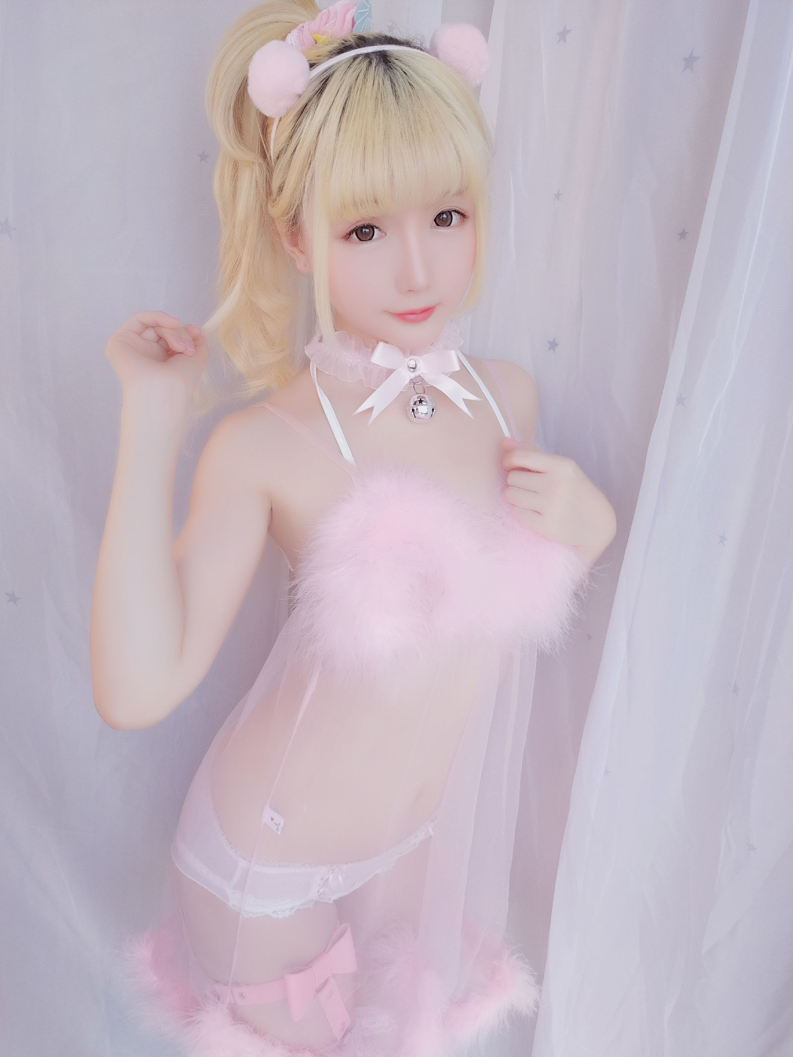 [萝莉COS] 星之迟迟 VOL.09 草莓睡衣包 Cosplay-第6张