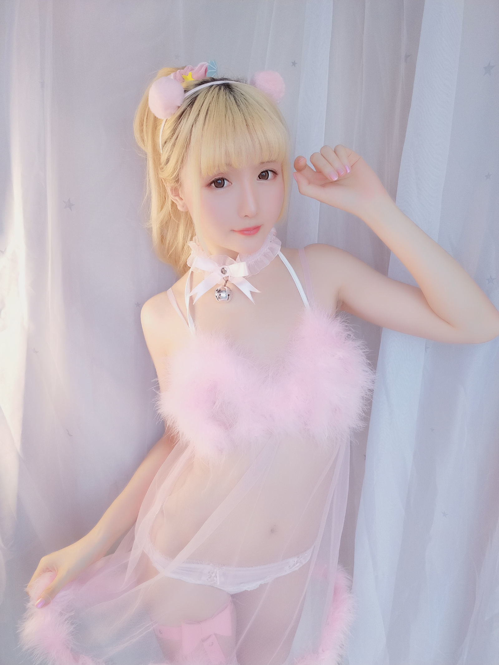 [萝莉COS] 星之迟迟 VOL.09 草莓睡衣包 Cosplay-第51张