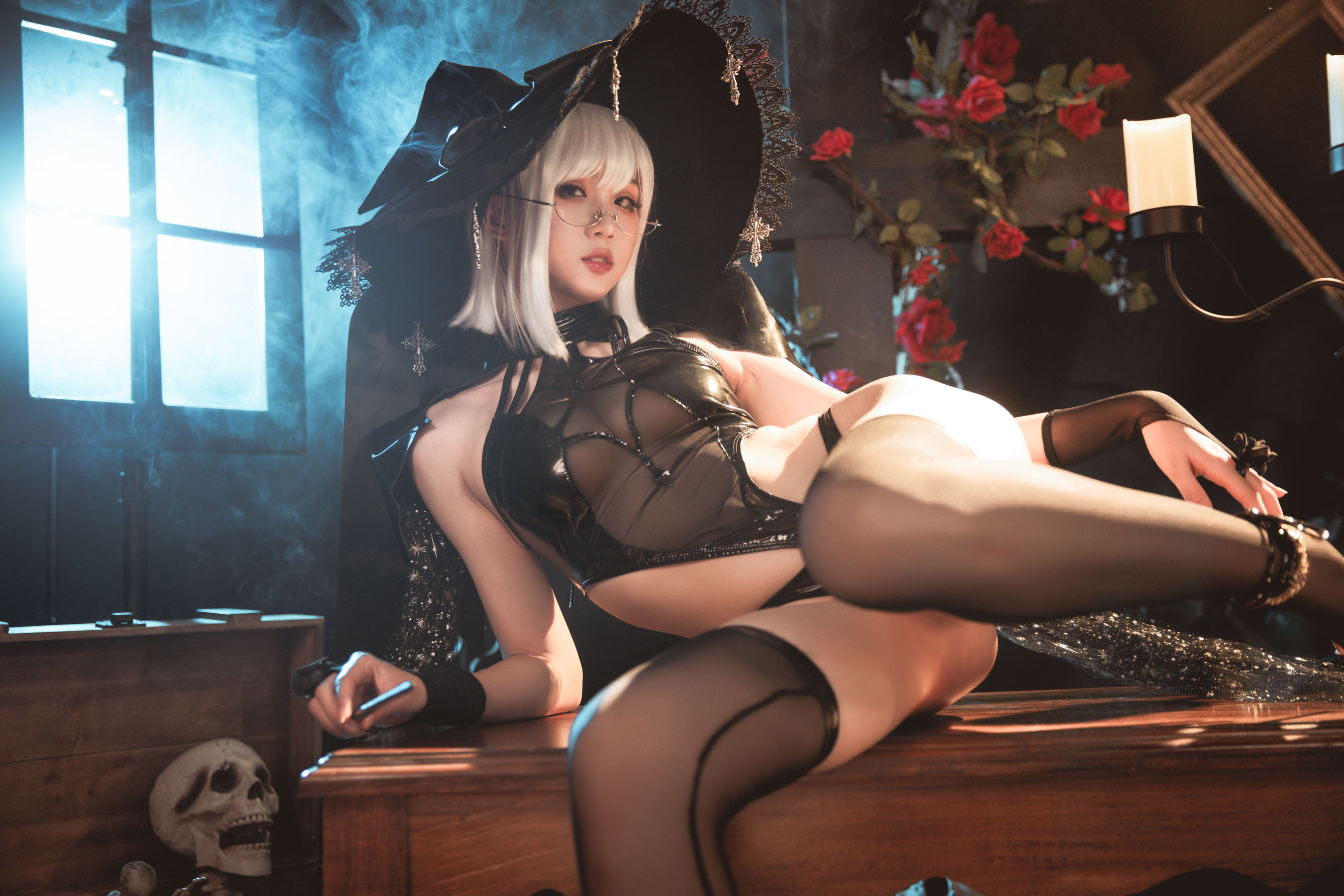 瓦斯塔亚小龙虾 – 乌烟魔女 Cosplay-第11张