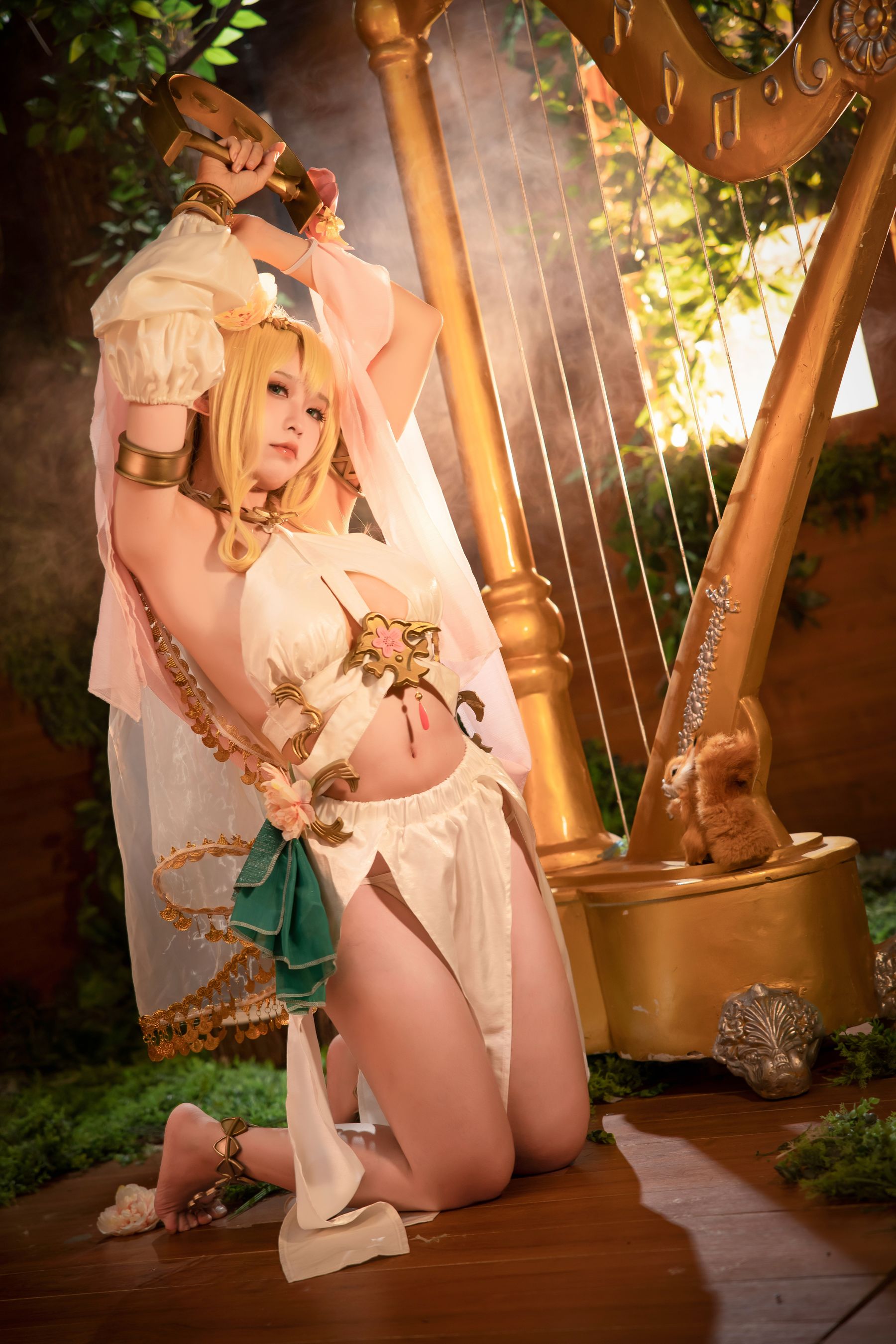 动漫博主G44不会受伤 – 精灵村2 Cosplay-第3张