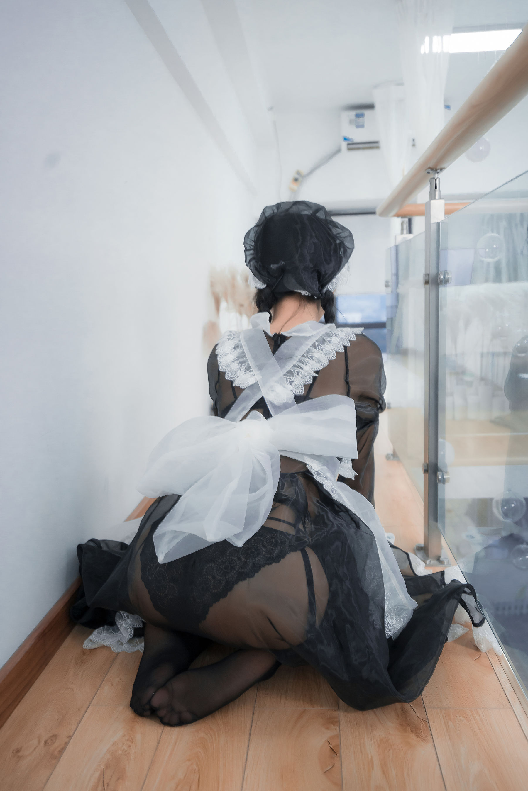 阳光美少女萌芽儿o0 – 透明女仆2 Cosplay-第5张