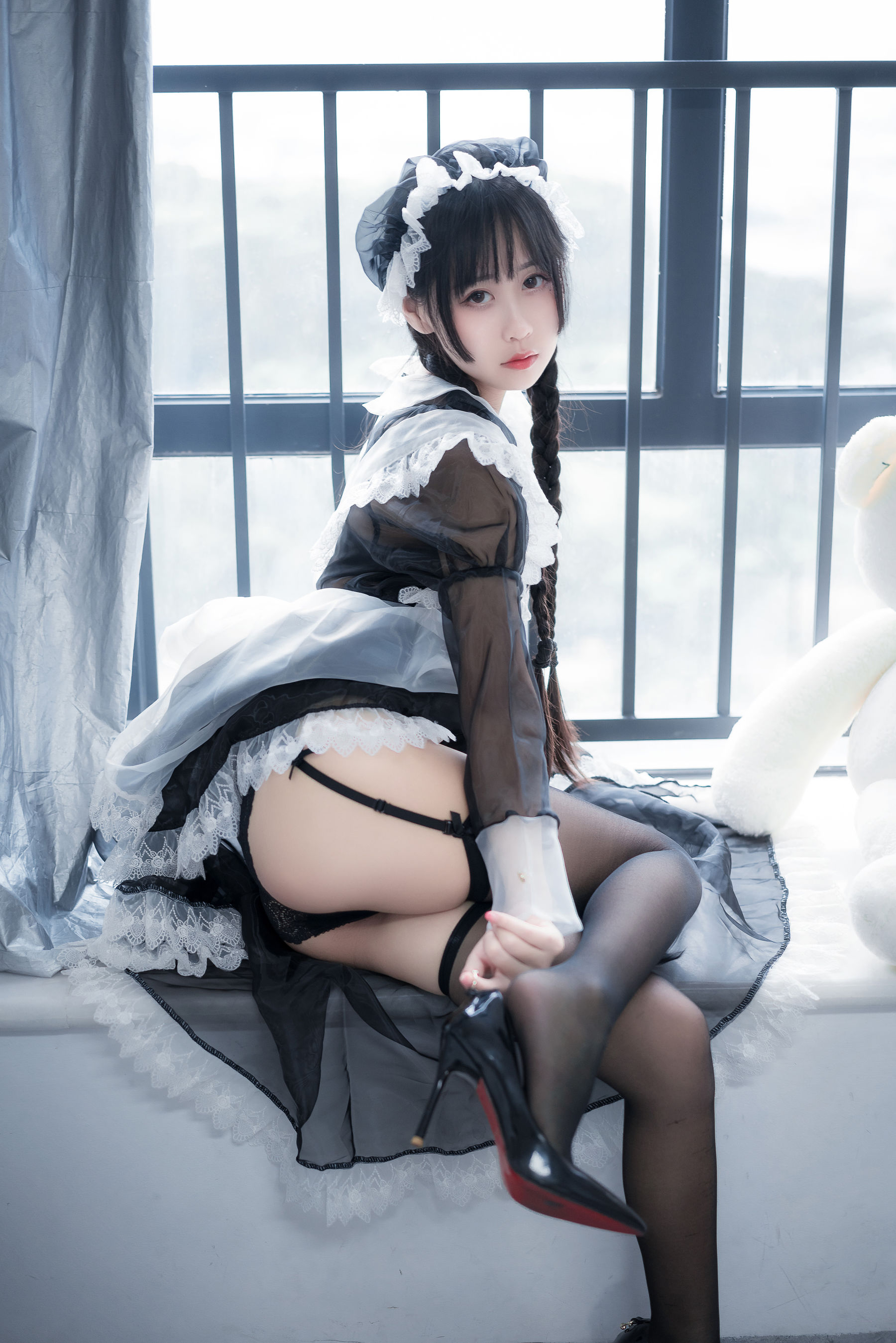 阳光美少女萌芽儿o0 – 透明女仆2 Cosplay-第7张