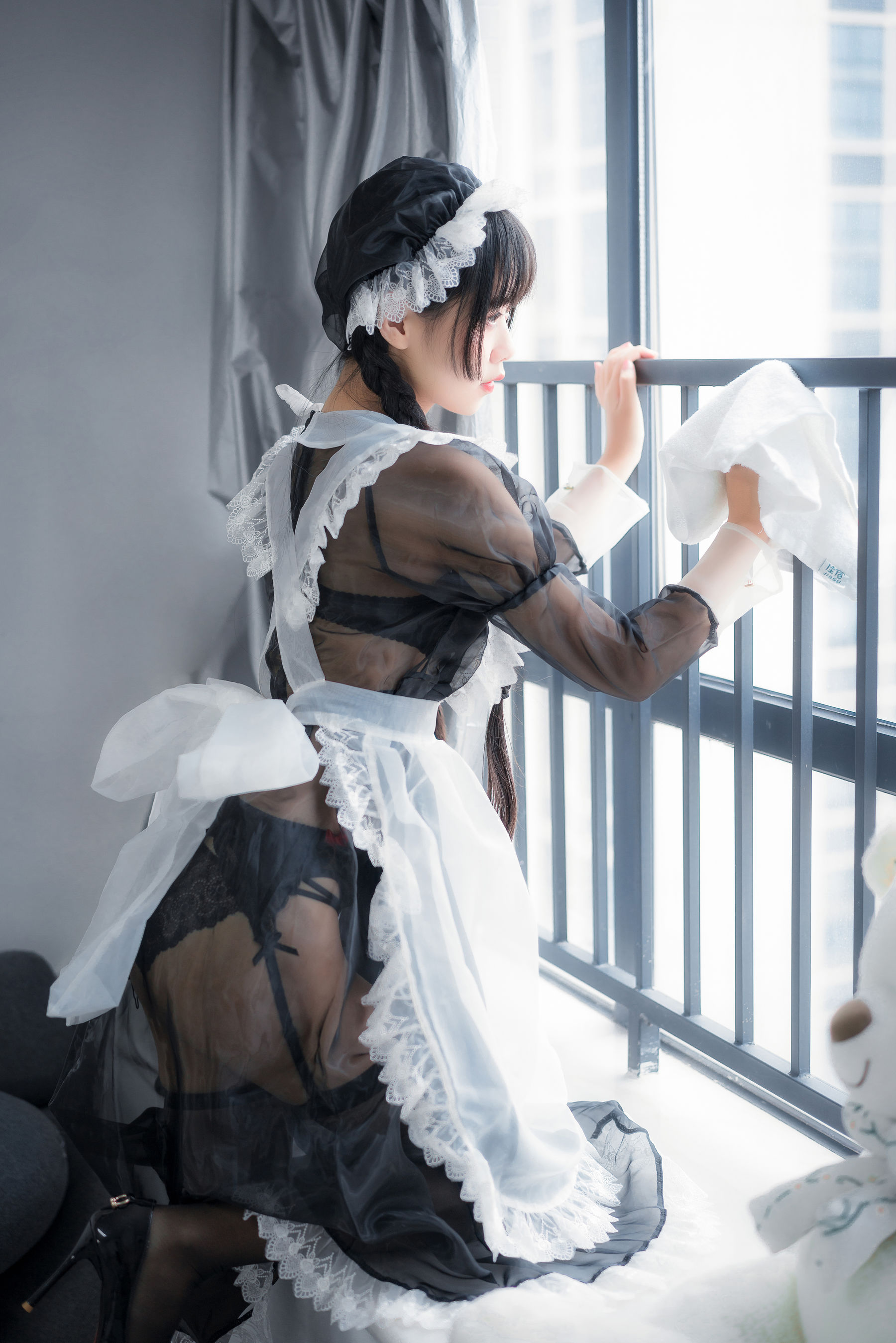 阳光美少女萌芽儿o0 – 透明女仆2 Cosplay-第8张