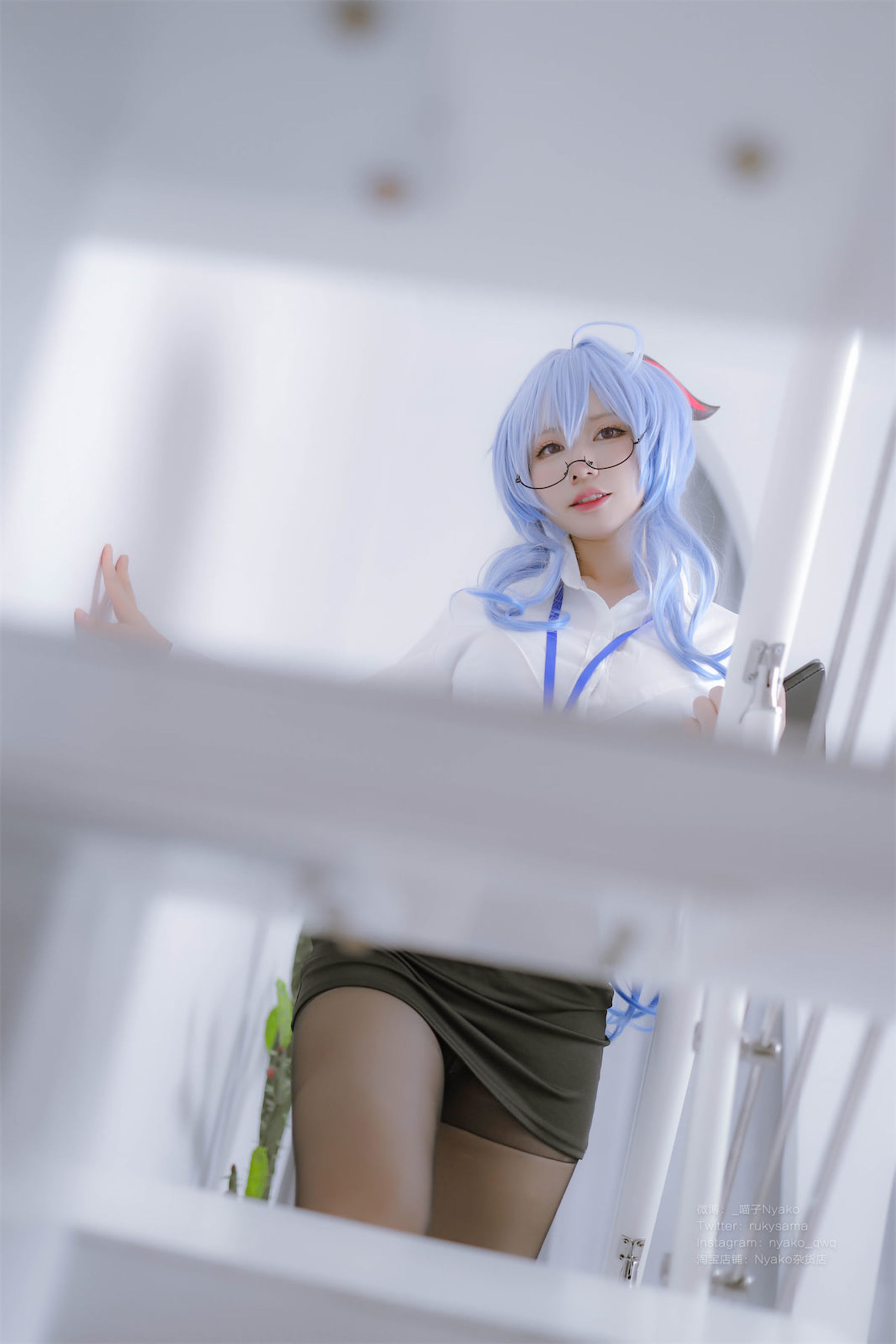 Nyako喵子 – 原神甘雨OL Cosplay-第10张