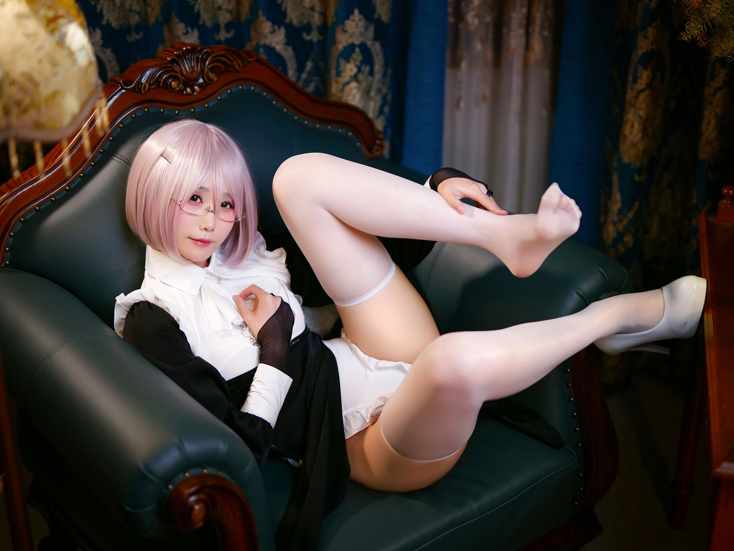 动漫博主曉美媽 – 痴-修女 Cosplay-第32张