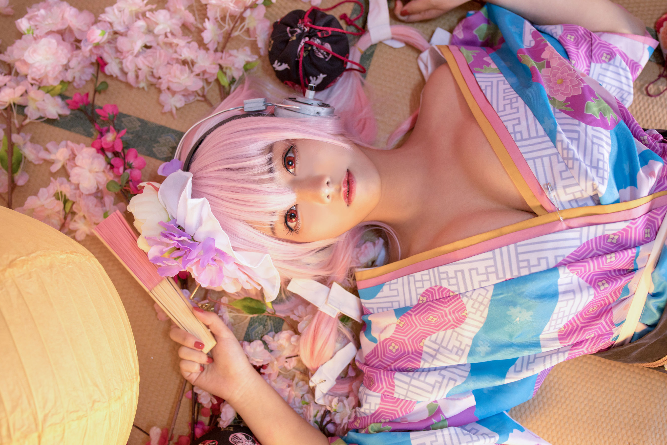 [Cosplay写真] 萌系小姐姐蜜汁猫裘 – 索尼子和服 Cosplay-第10张