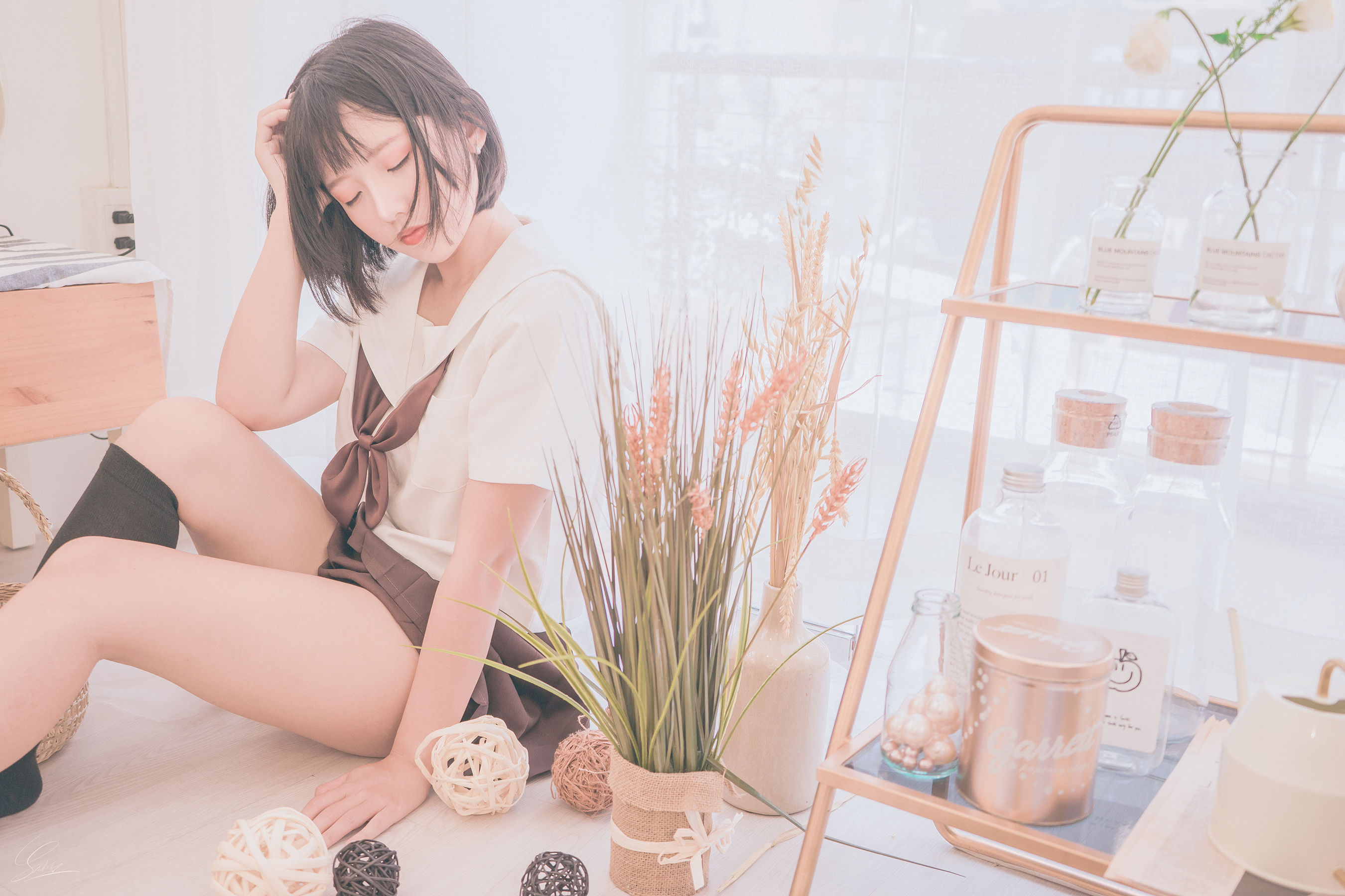 [Cosplay写真] Messie Huang – Birthday Seifuku Cosplay-第3张