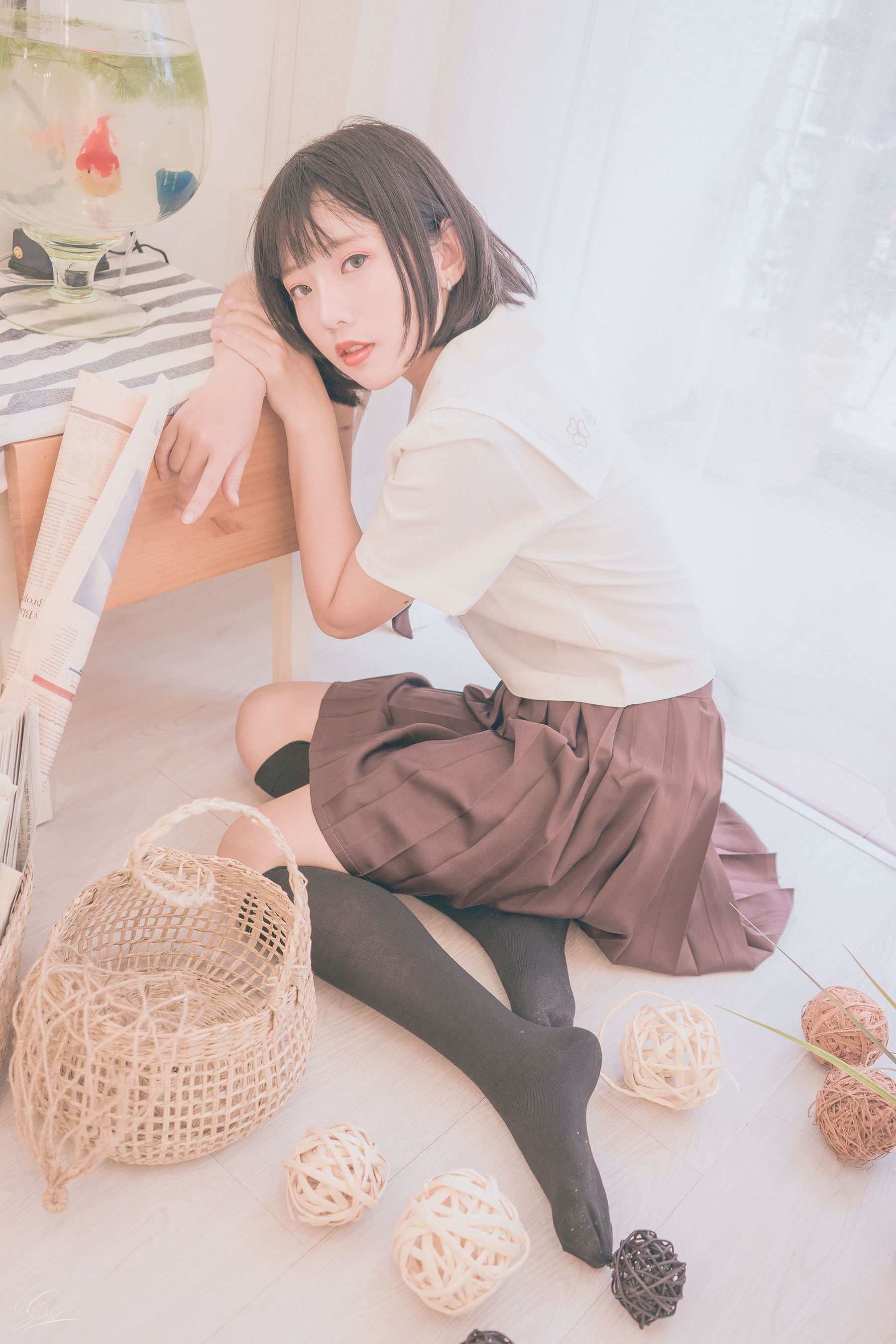 [Cosplay写真] Messie Huang – Birthday Seifuku Cosplay-第19张