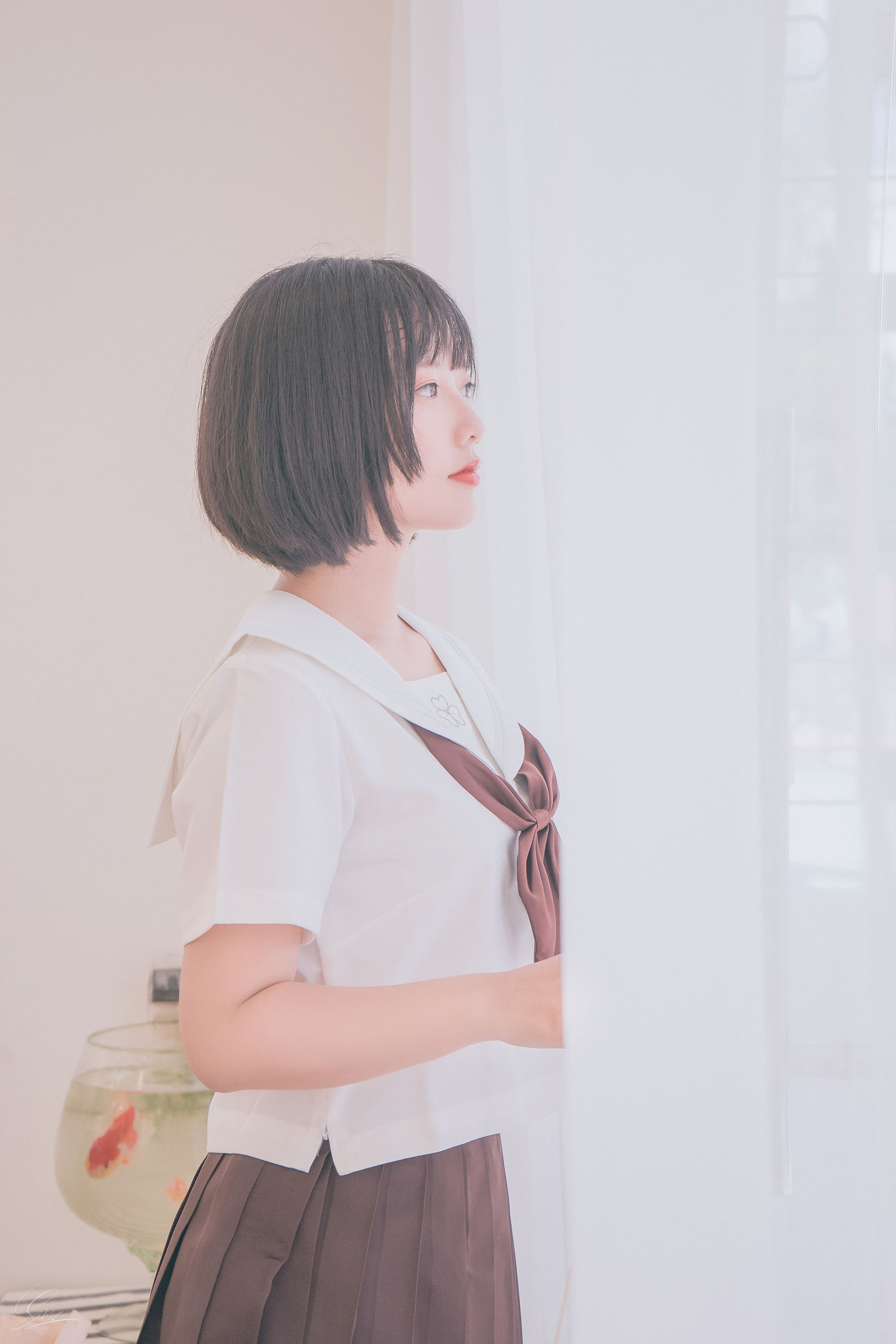 [Cosplay写真] Messie Huang – Birthday Seifuku Cosplay-第9张