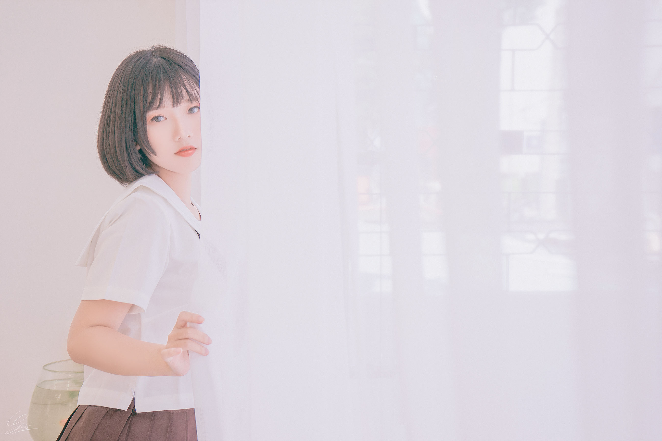 [Cosplay写真] Messie Huang – Birthday Seifuku Cosplay-第10张