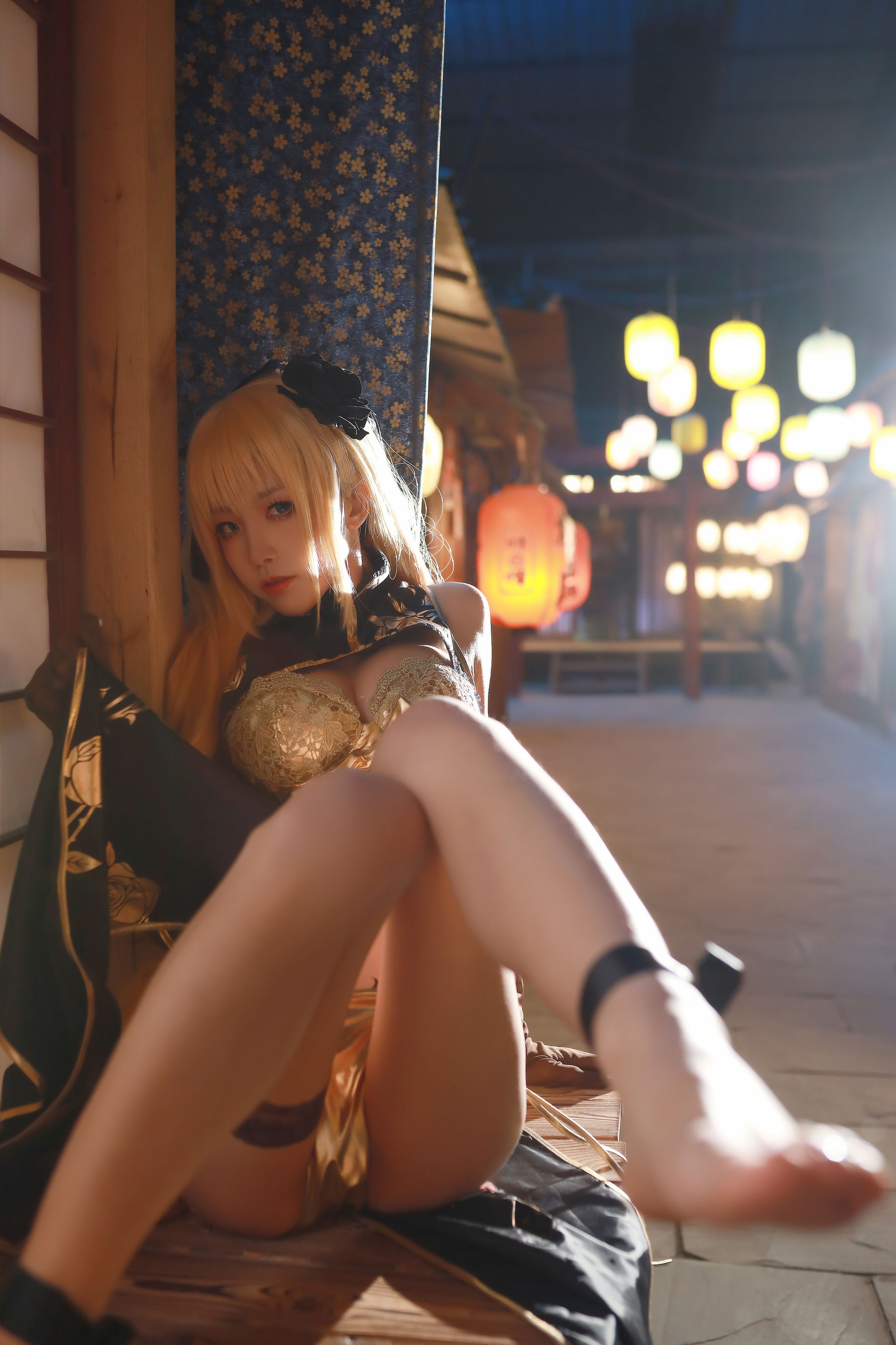 动漫博主水淼aqua – 金瓶梅 Cosplay-第8张