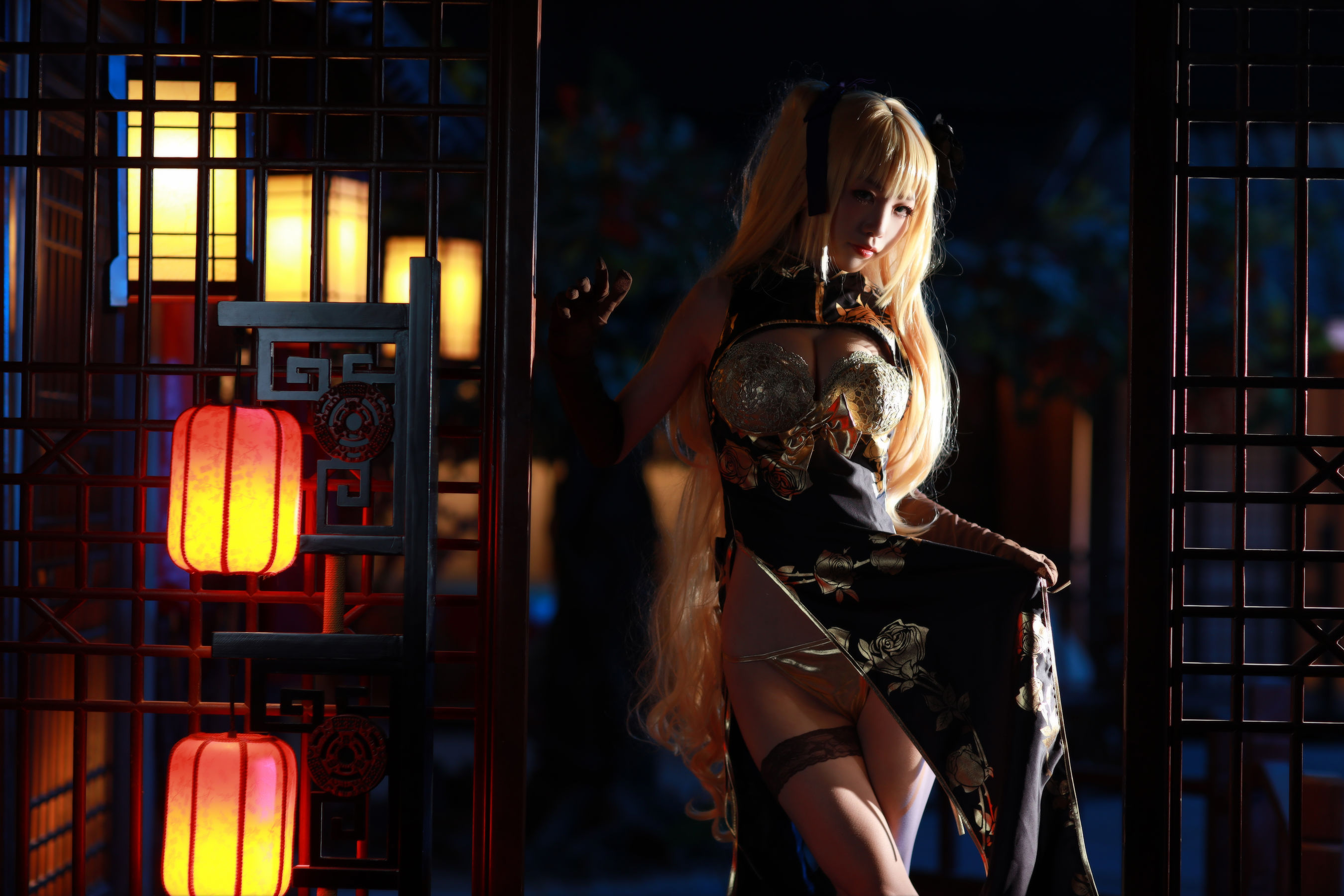 动漫博主水淼aqua – 金瓶梅 Cosplay-第26张
