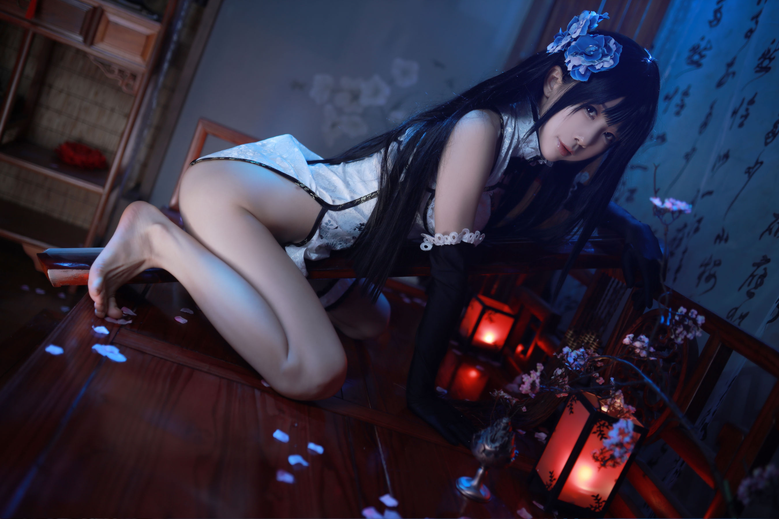 动漫博主水淼aqua – 金瓶梅 Cosplay-第19张