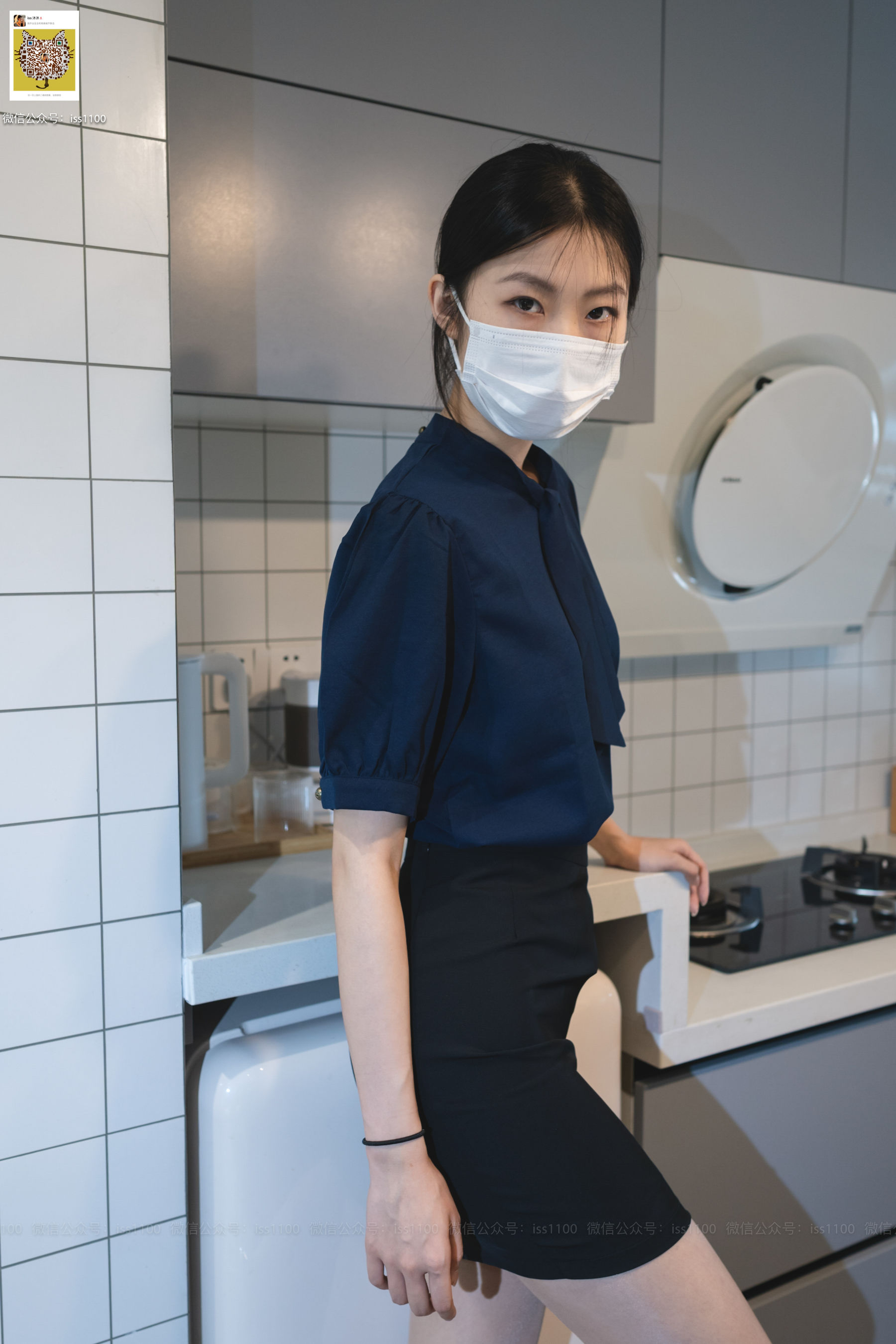 [ISS系列] 美晗 蓝色衬衫 Cosplay-第48张