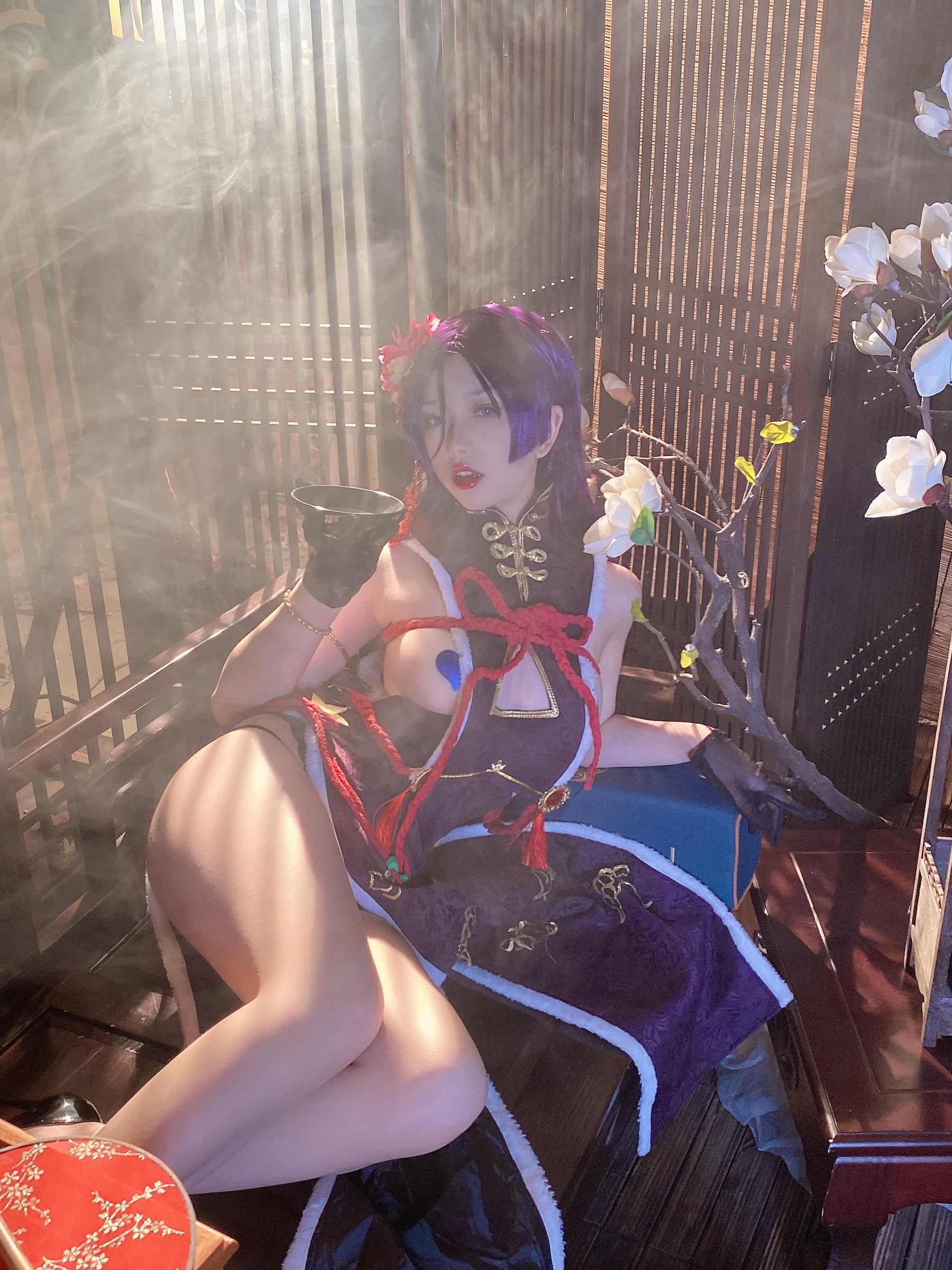 一北亦北 – 奶光旗袍 Cosplay-第4张
