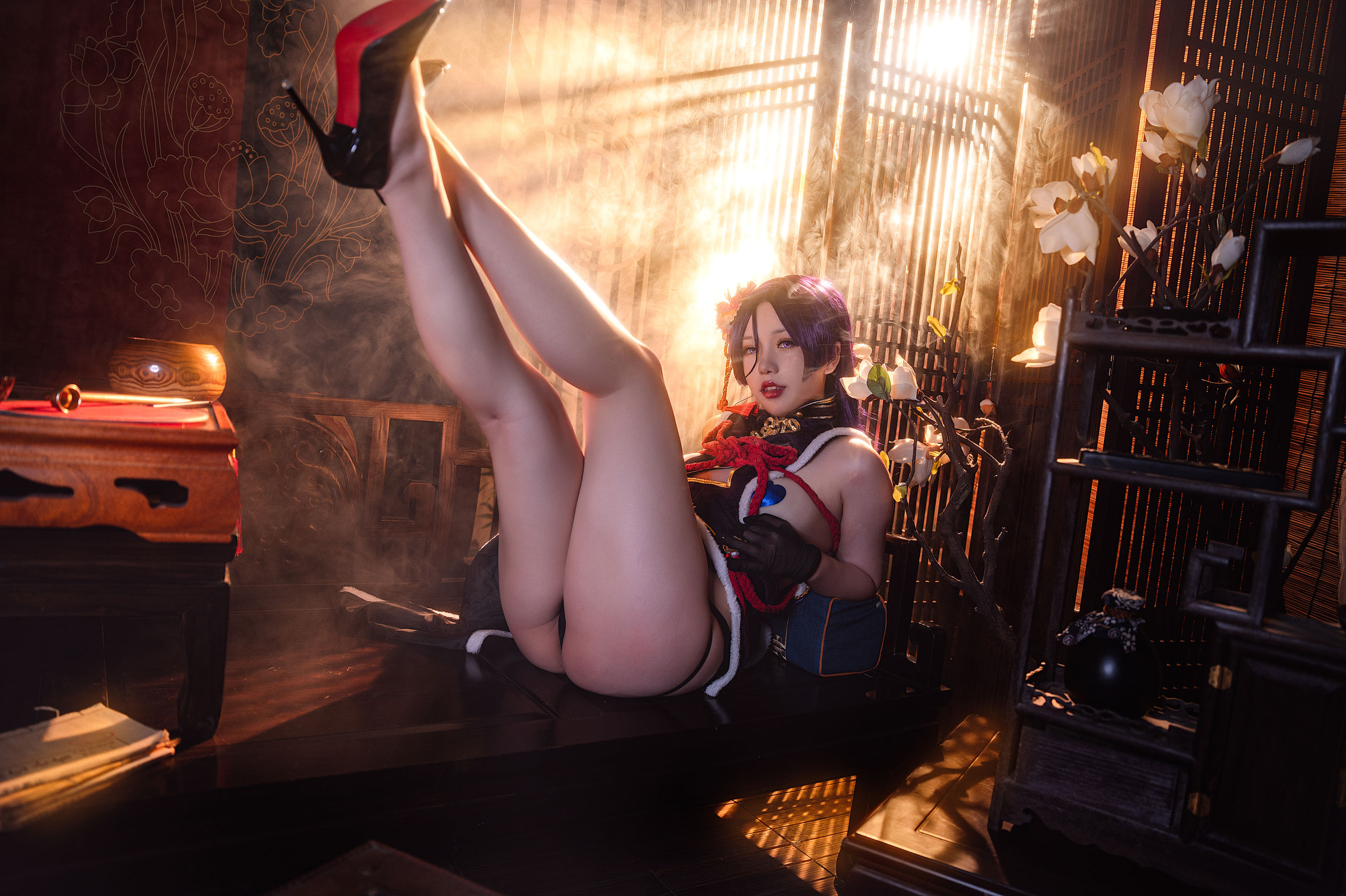 一北亦北 – 奶光旗袍 Cosplay-第36张