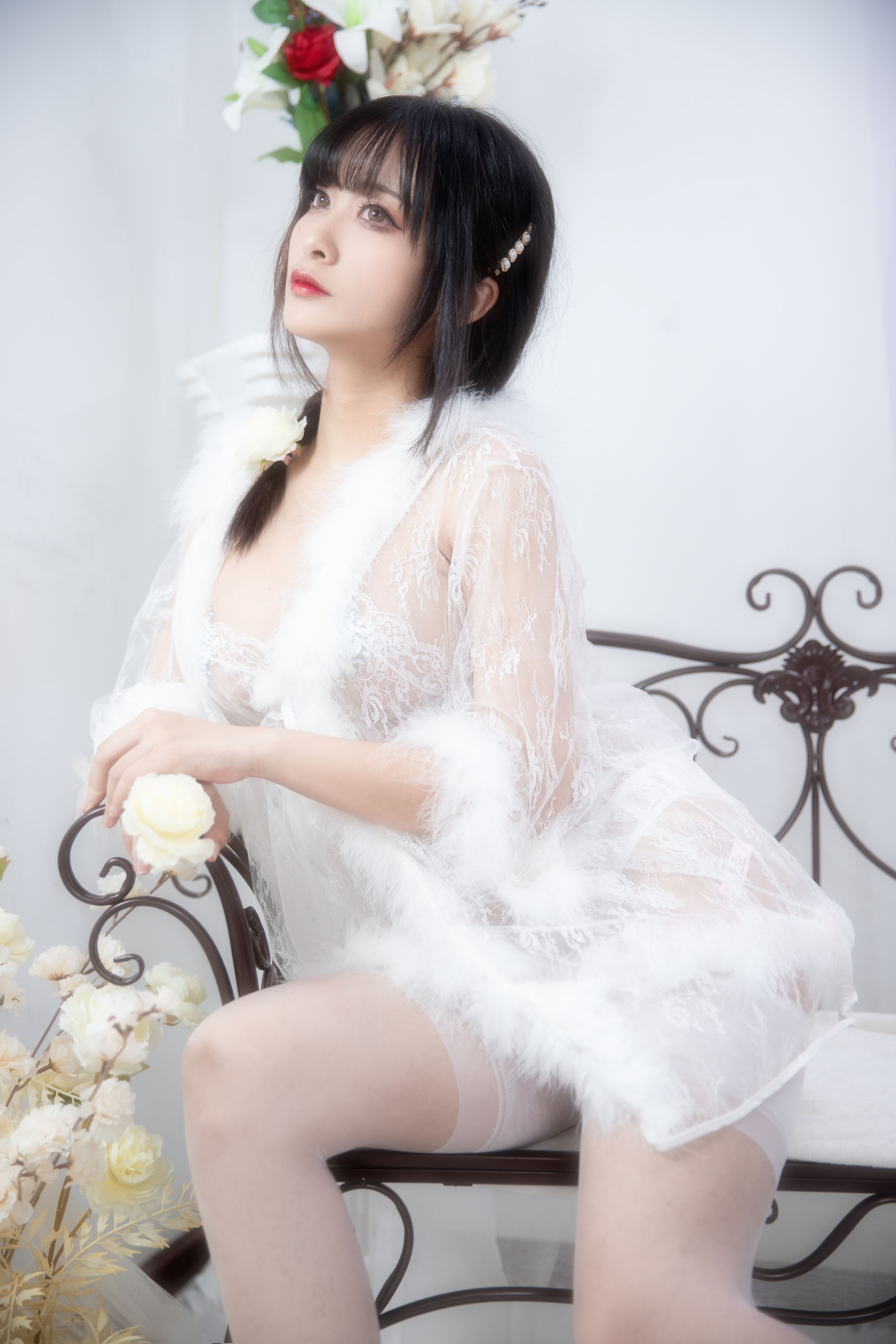 动漫博主洛璃LoLiSAMA – 蛋糕 Cosplay-第2张