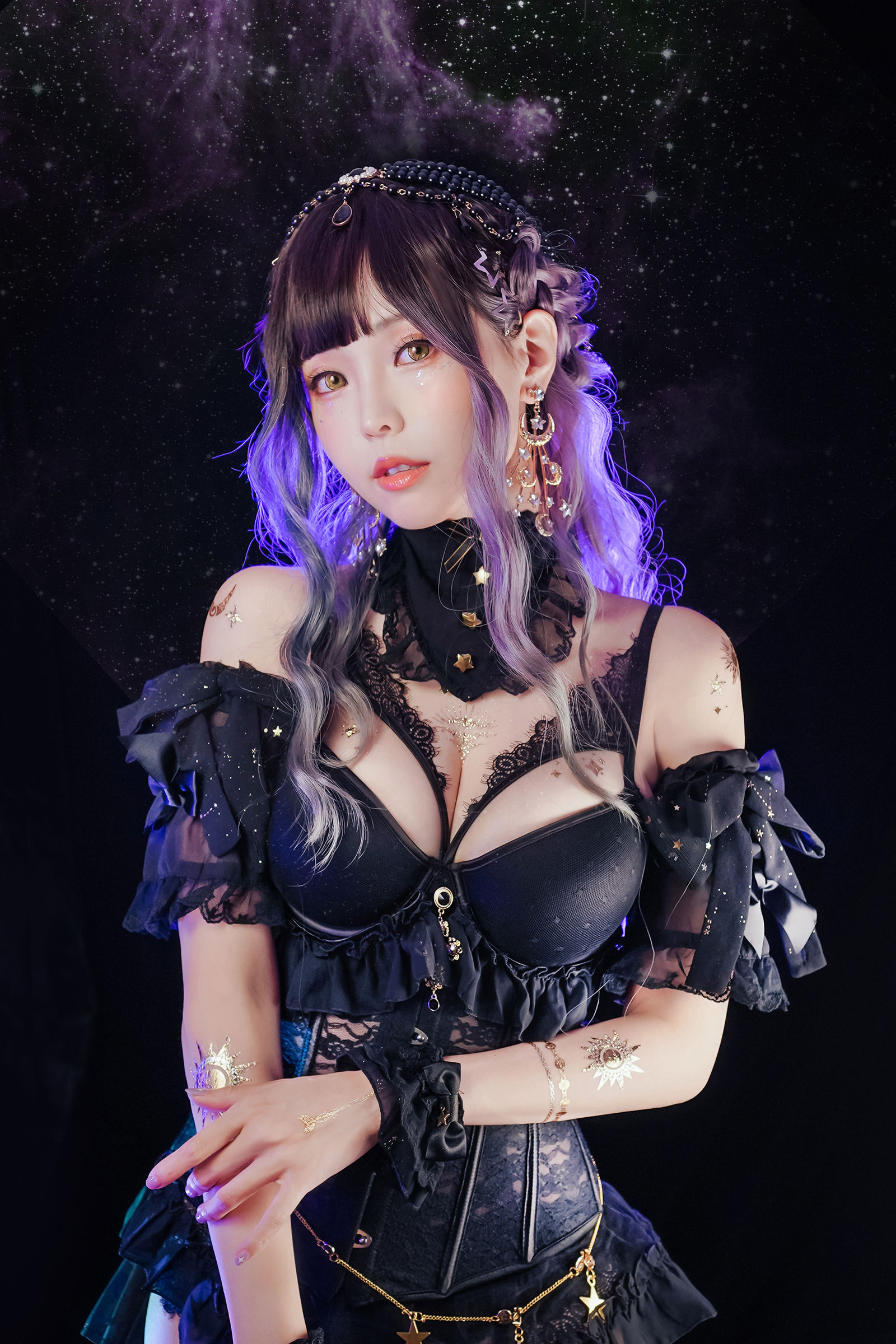 Ely_eee(ElyEE子) – Astrology Witch Cosplay-第26张