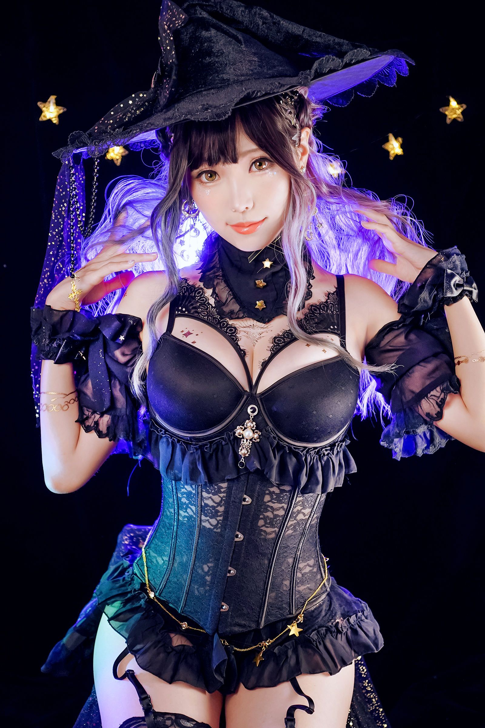 Ely_eee(ElyEE子) – Astrology Witch Cosplay-第9张