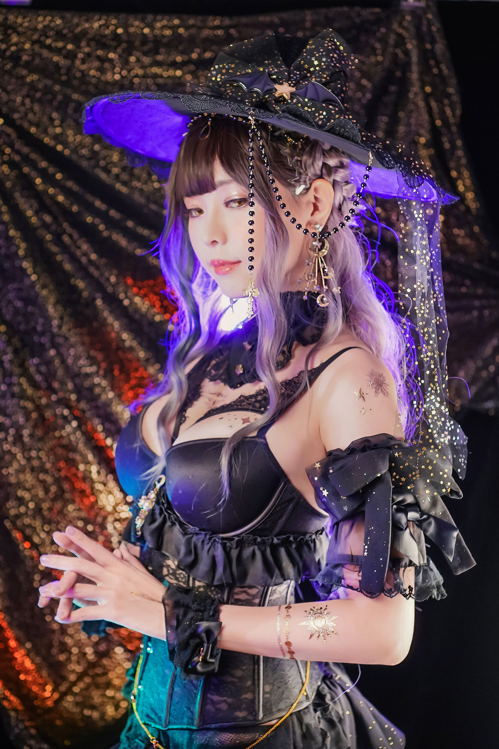 Ely_eee(ElyEE子) – Astrology Witch Cosplay-第30张