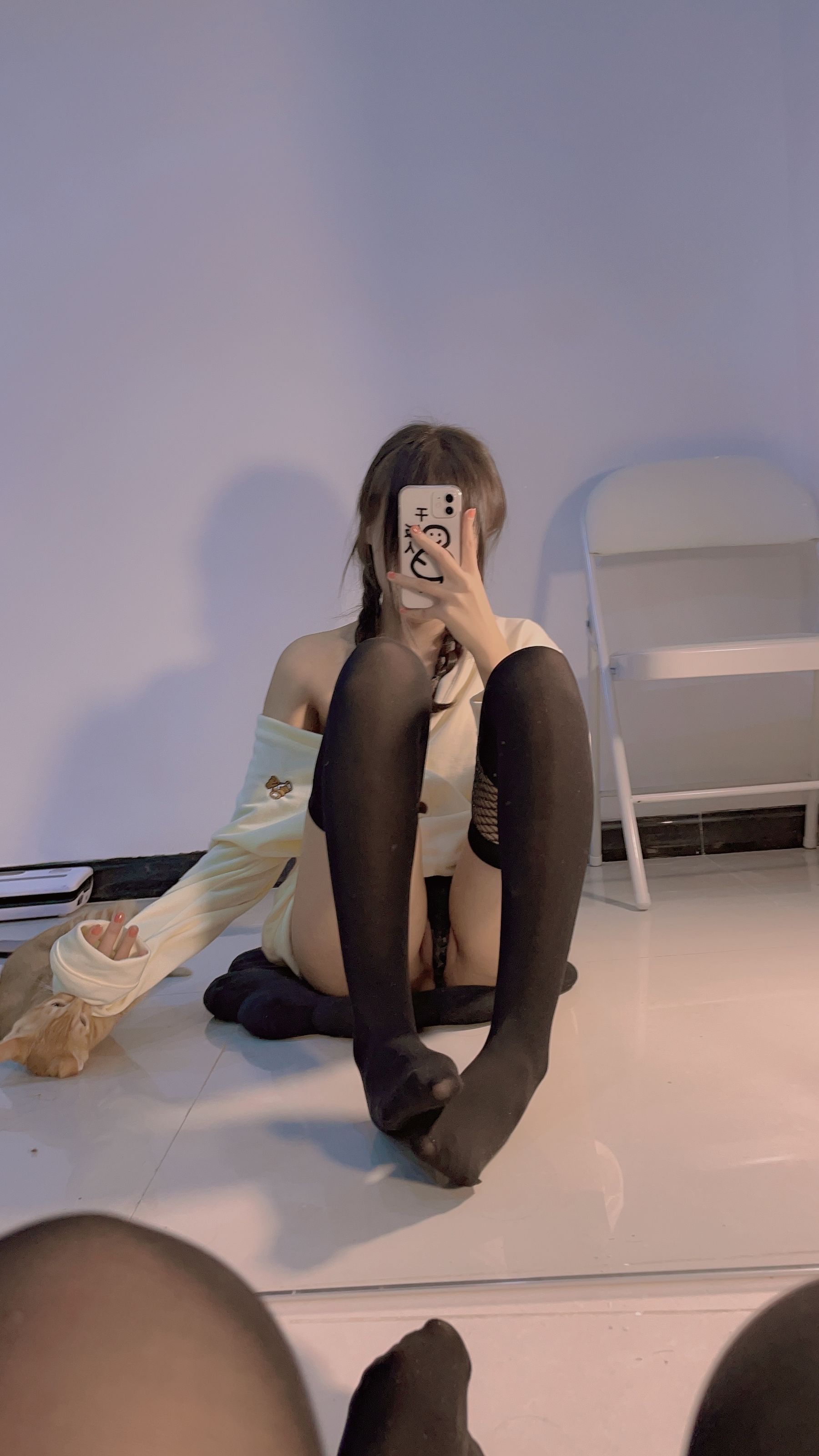 宁酱 – 黑丝女仆 Cosplay-第41张