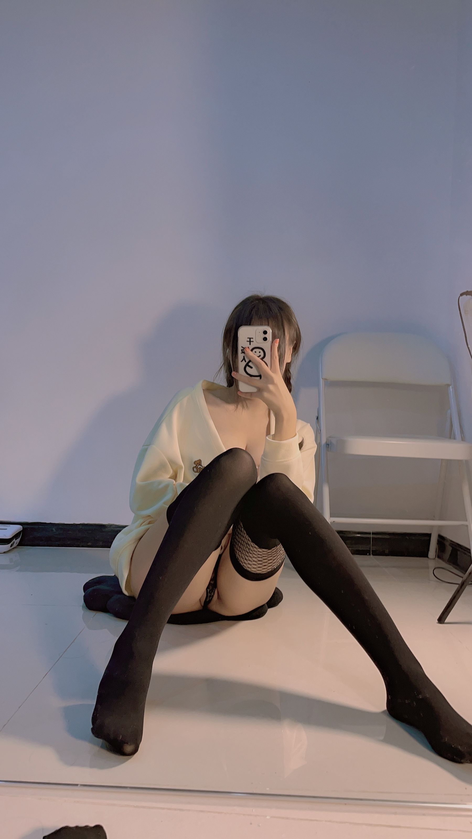 宁酱 – 黑丝女仆 Cosplay-第75张
