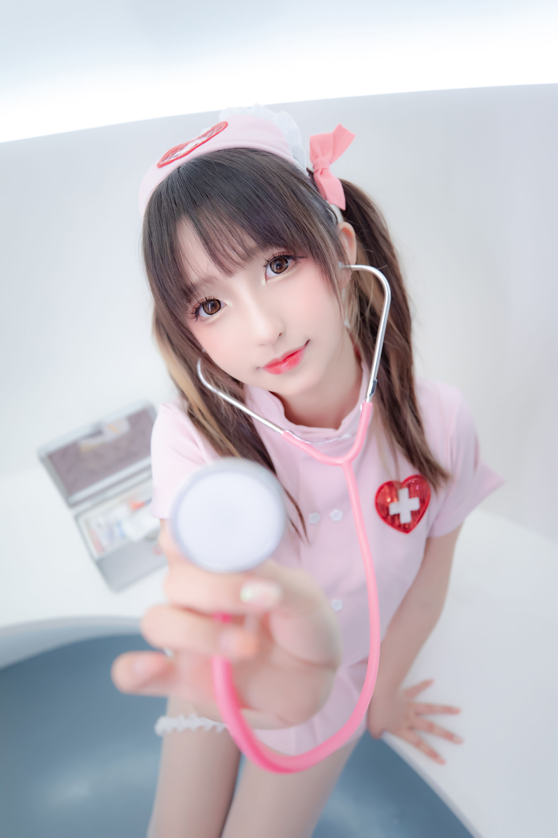 萝莉神楽板真冬 之心身バランス Cosplay-第8张