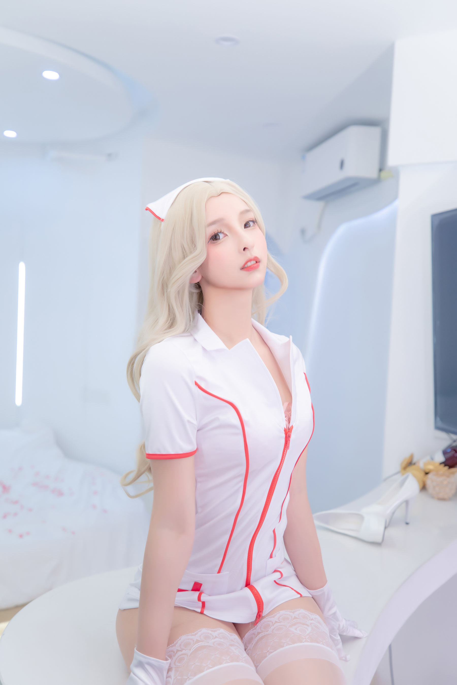 萝莉神楽板真冬 之心身バランス Cosplay-第9张