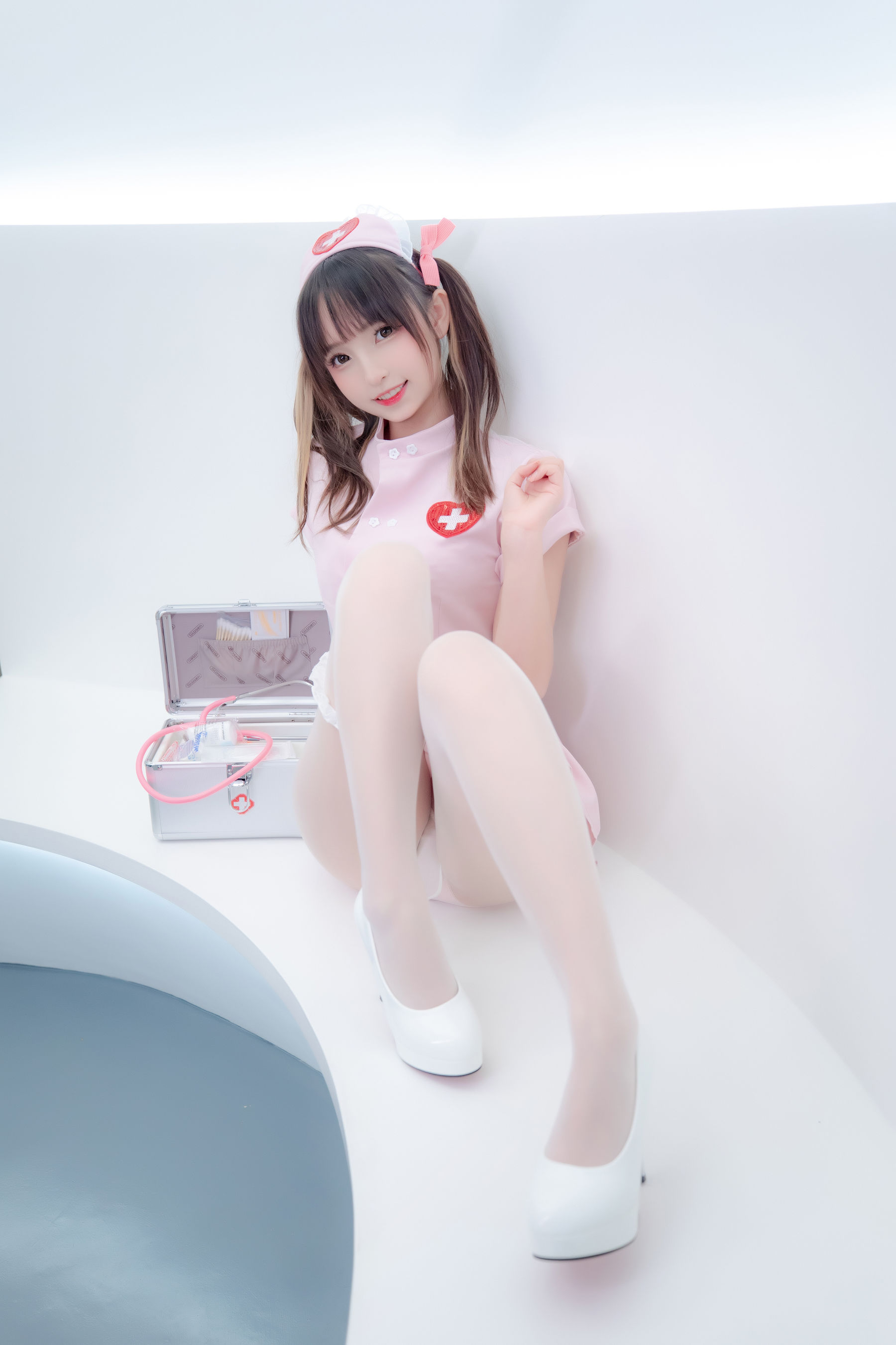 萝莉神楽板真冬 之心身バランス Cosplay-第1张