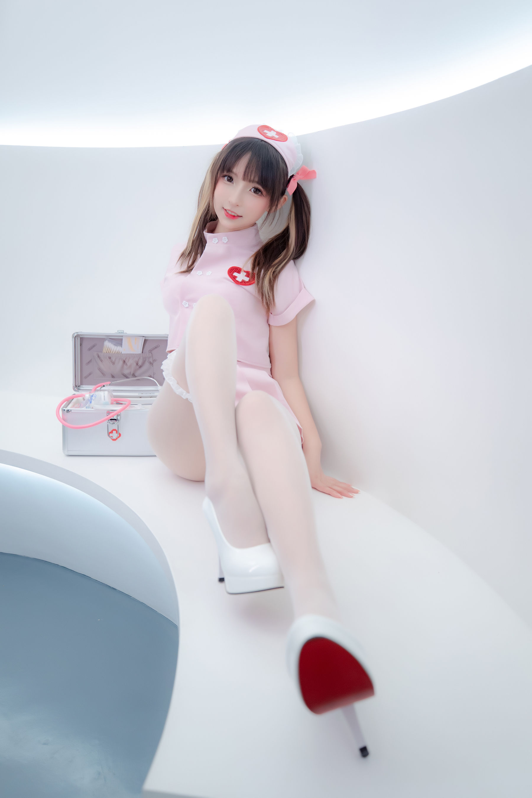 萝莉神楽板真冬 之心身バランス Cosplay-第143张