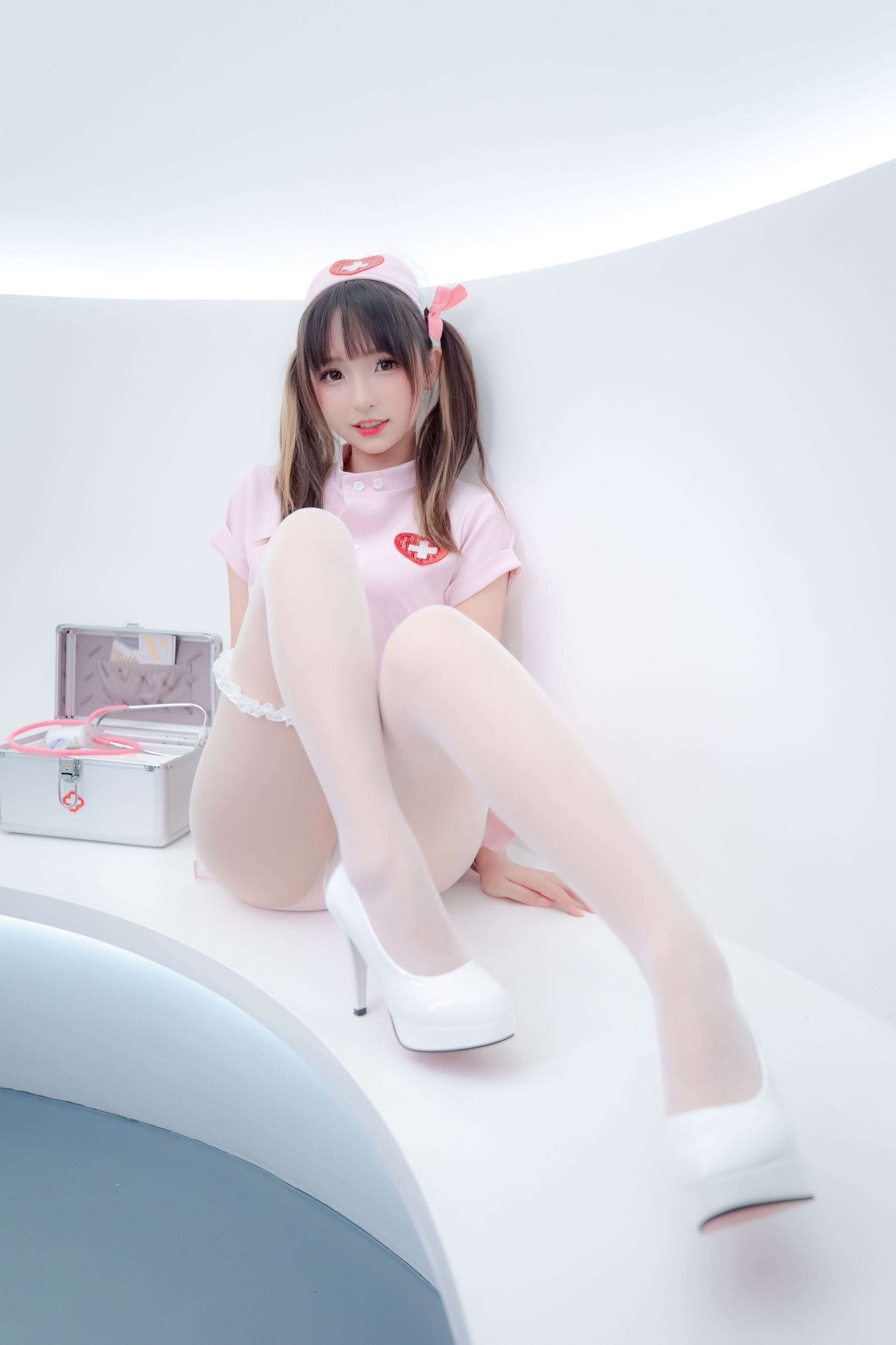 萝莉神楽板真冬 之心身バランス Cosplay-第142张