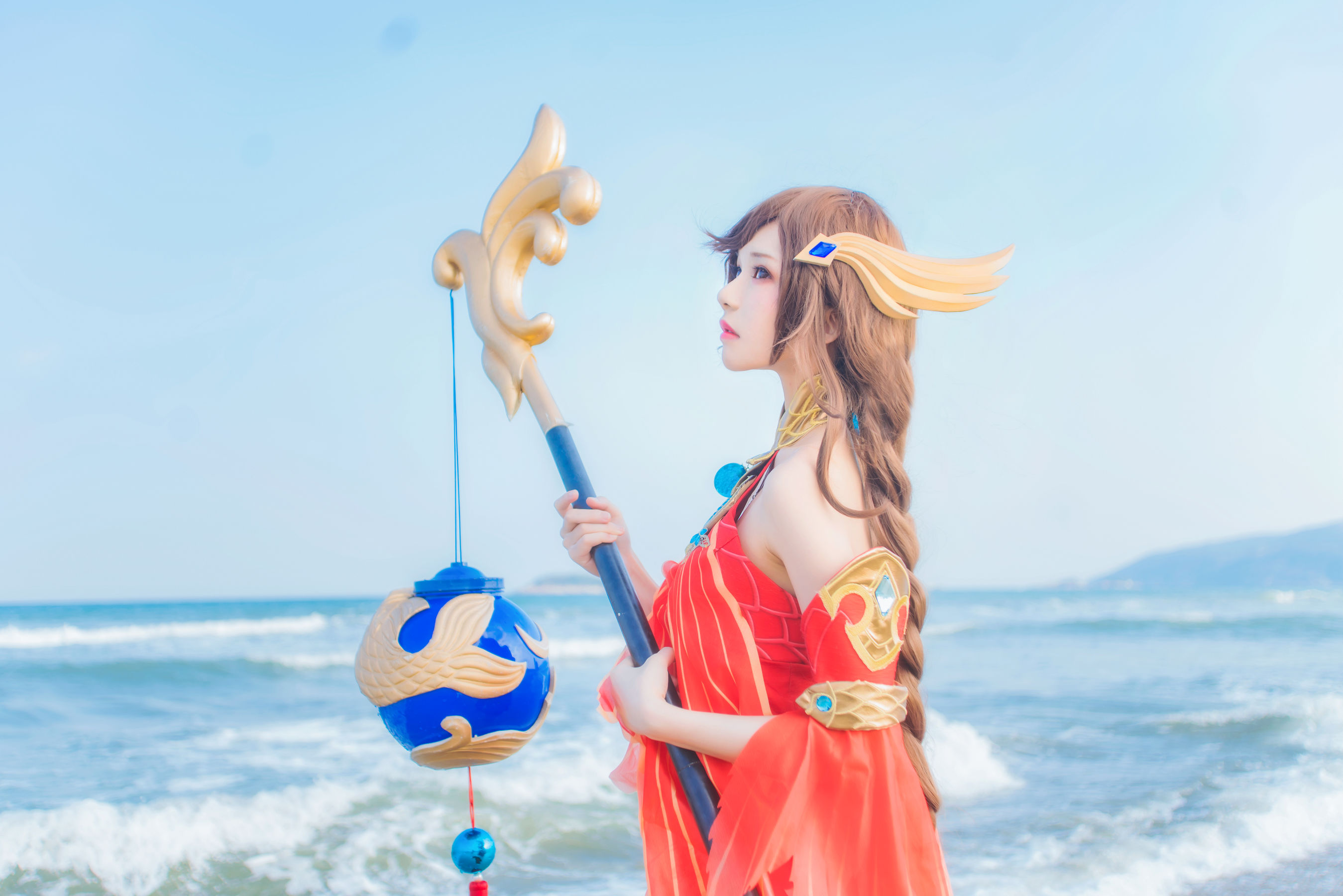 桜桃喵 王者荣耀 大乔 Cosplay-第2张