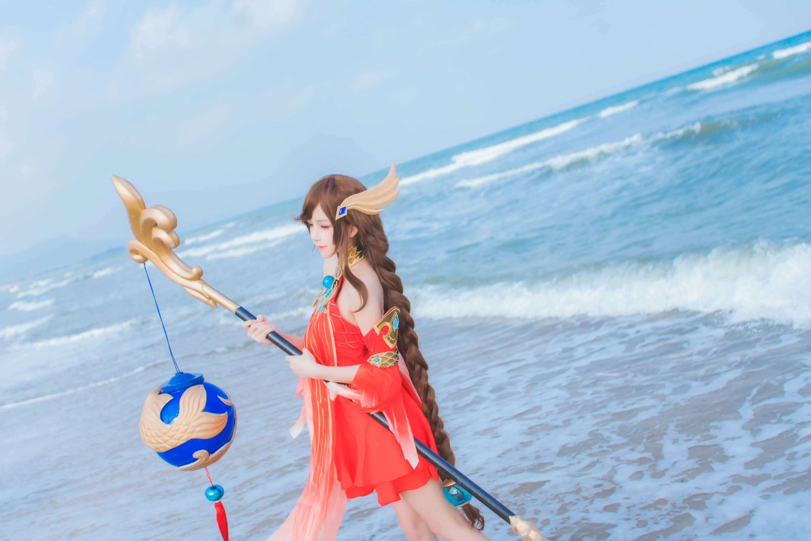 桜桃喵 王者荣耀 大乔 Cosplay-第24张