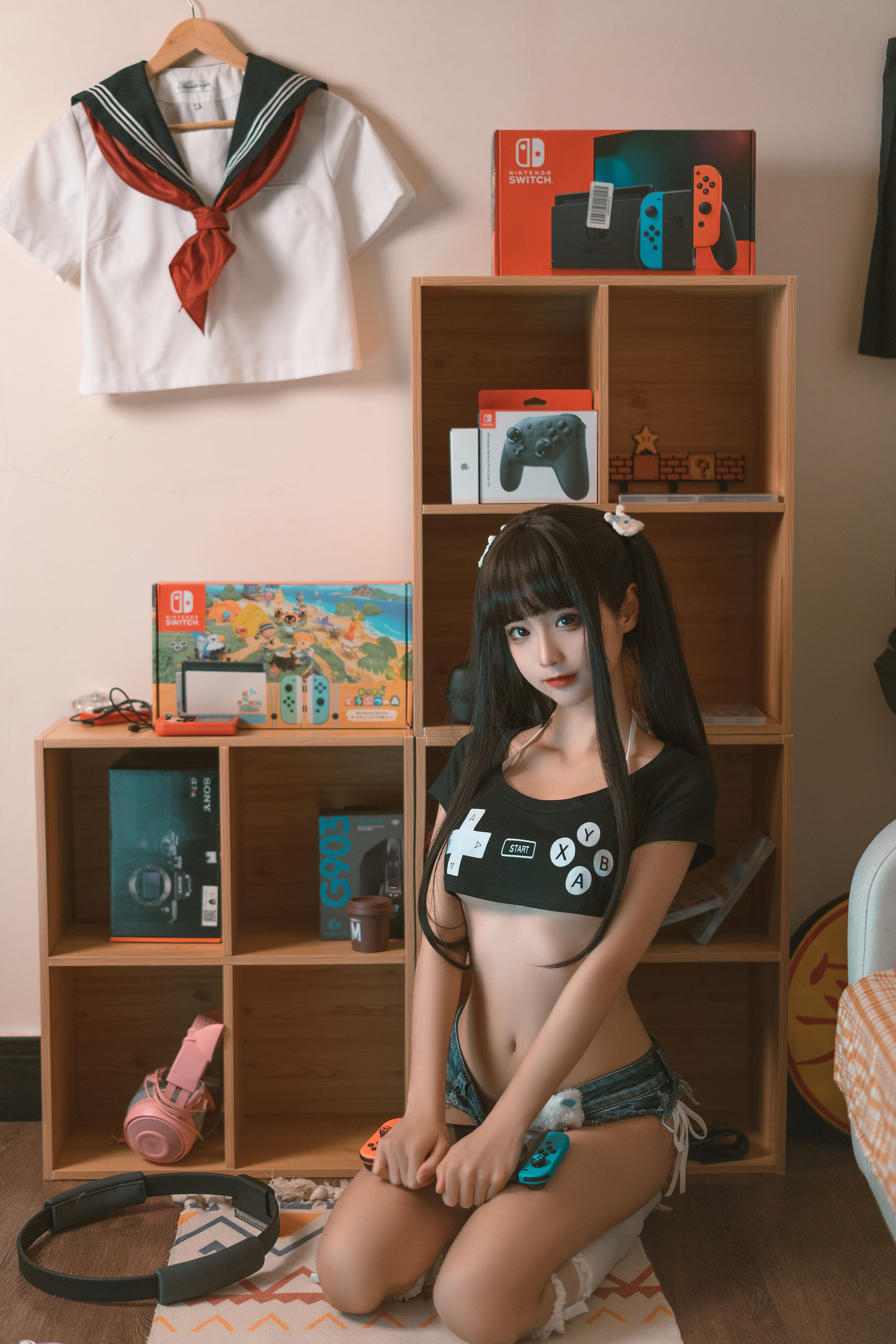动漫博主蠢沫沫 – 健身环 Cosplay-第10张