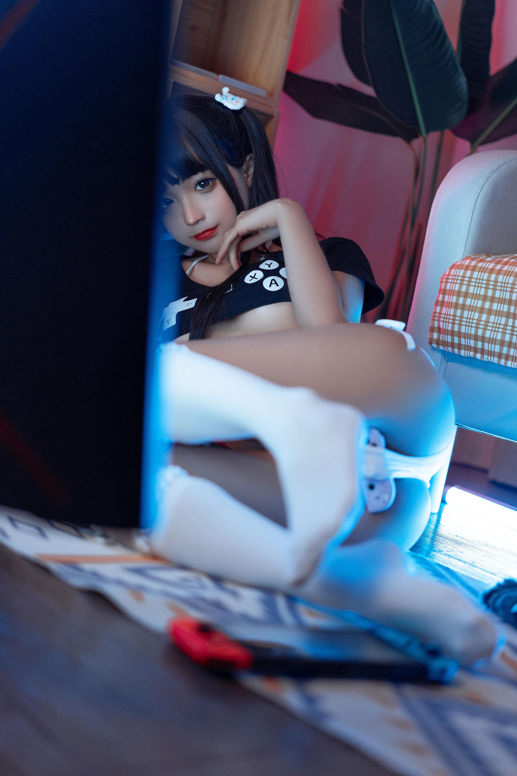 动漫博主蠢沫沫 – 健身环 Cosplay-第77张