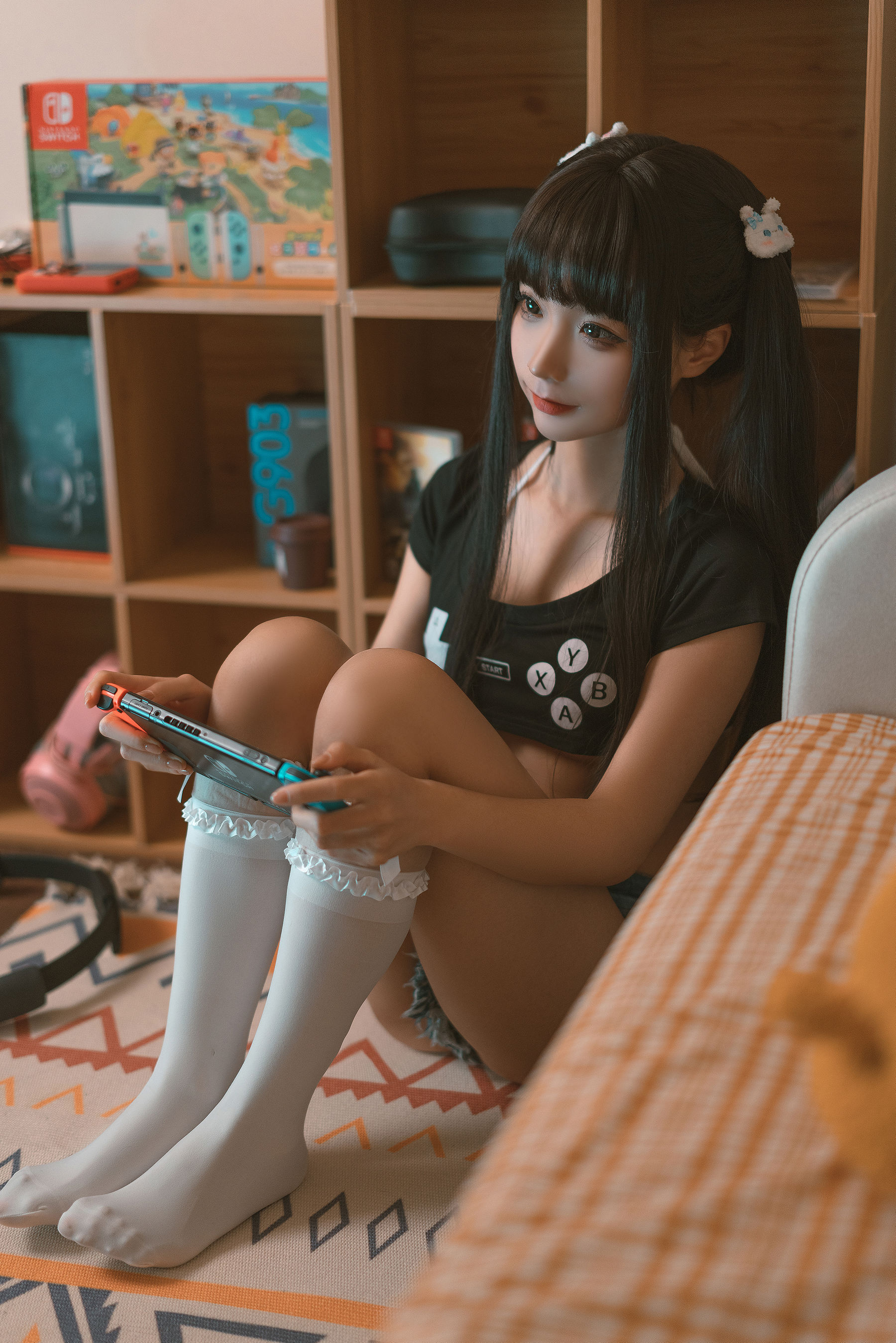 动漫博主蠢沫沫 – 健身环 Cosplay-第5张