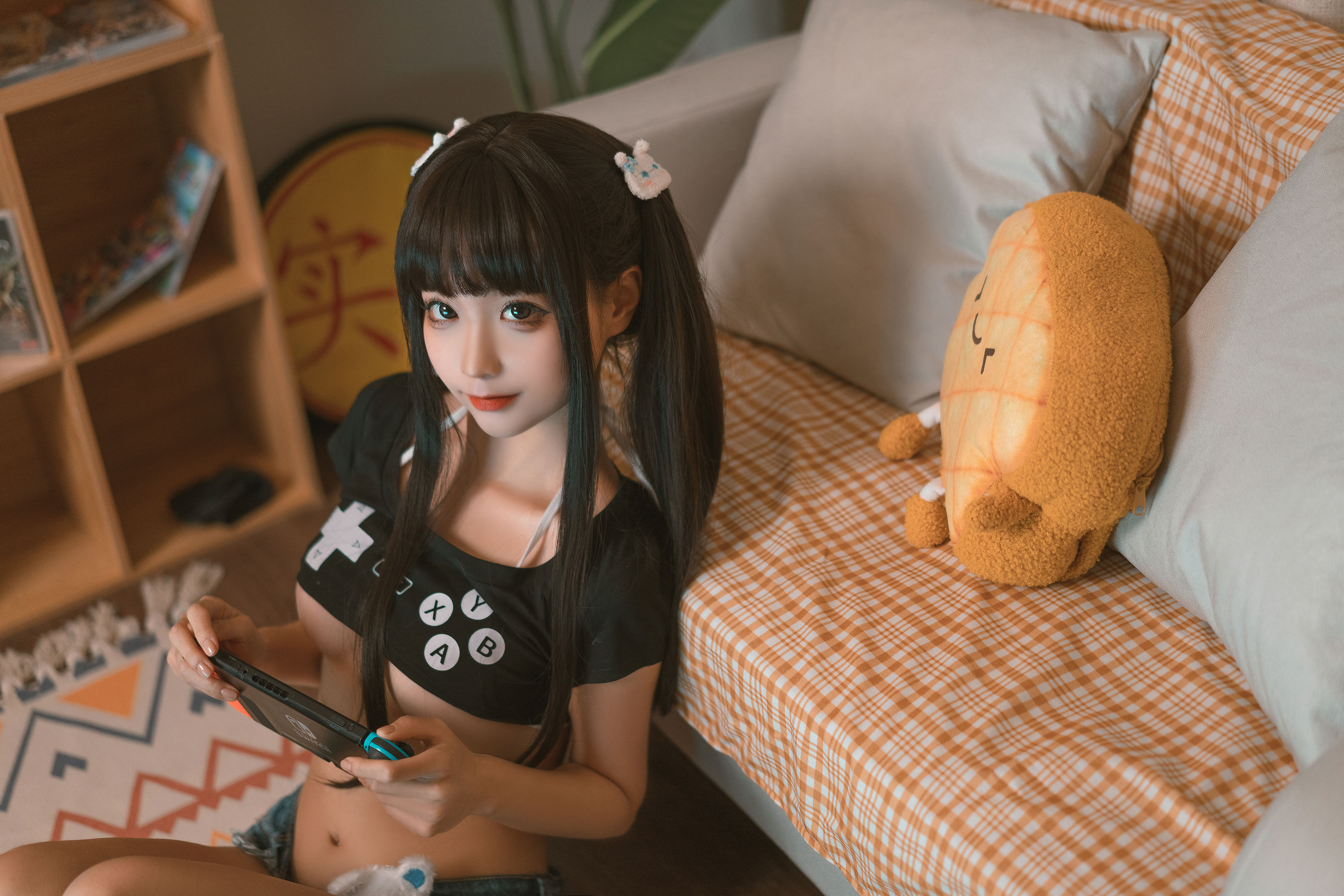 动漫博主蠢沫沫 – 健身环 Cosplay-第112张