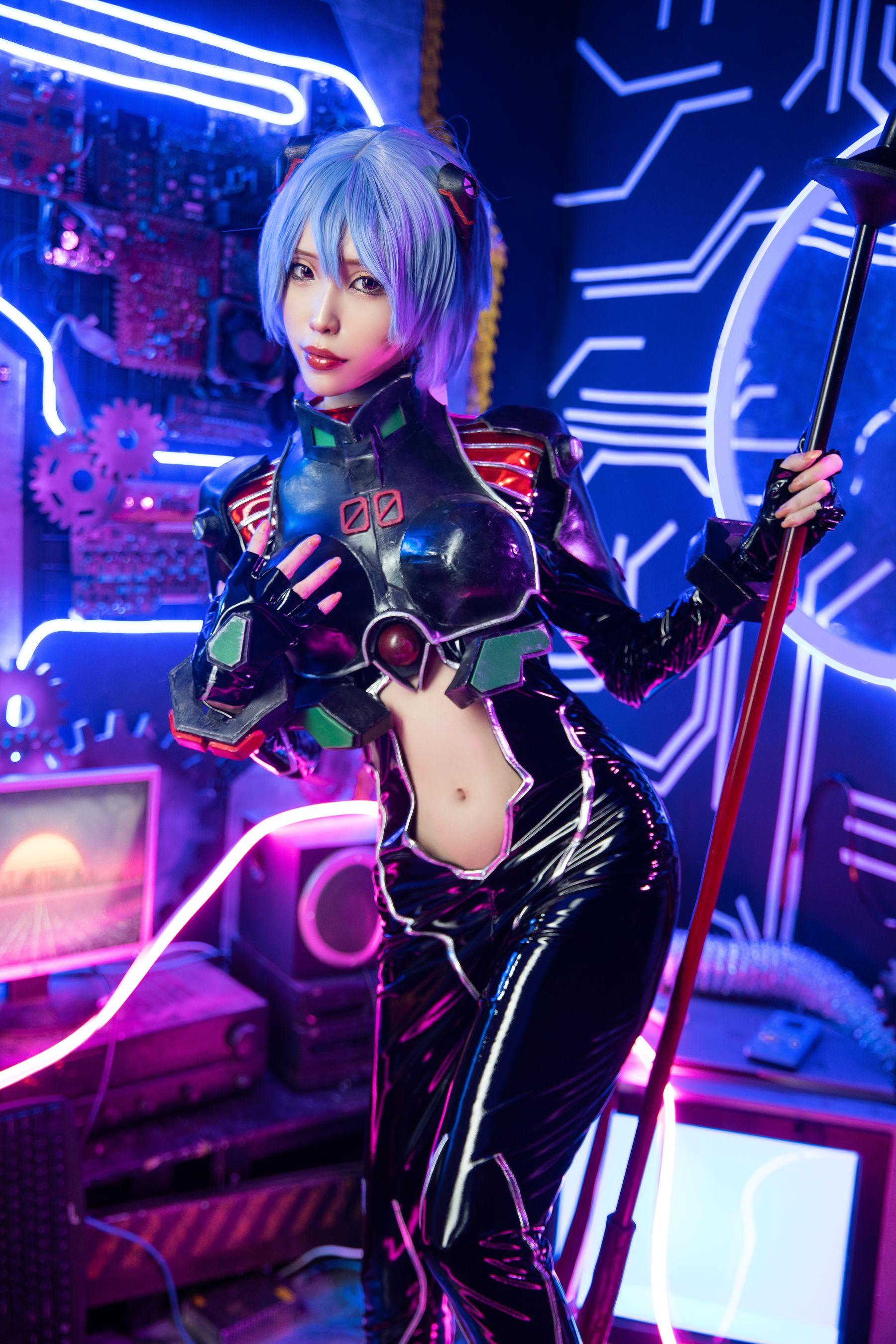 eliza喵喵 – 绫波丽 Cosplay-第25张