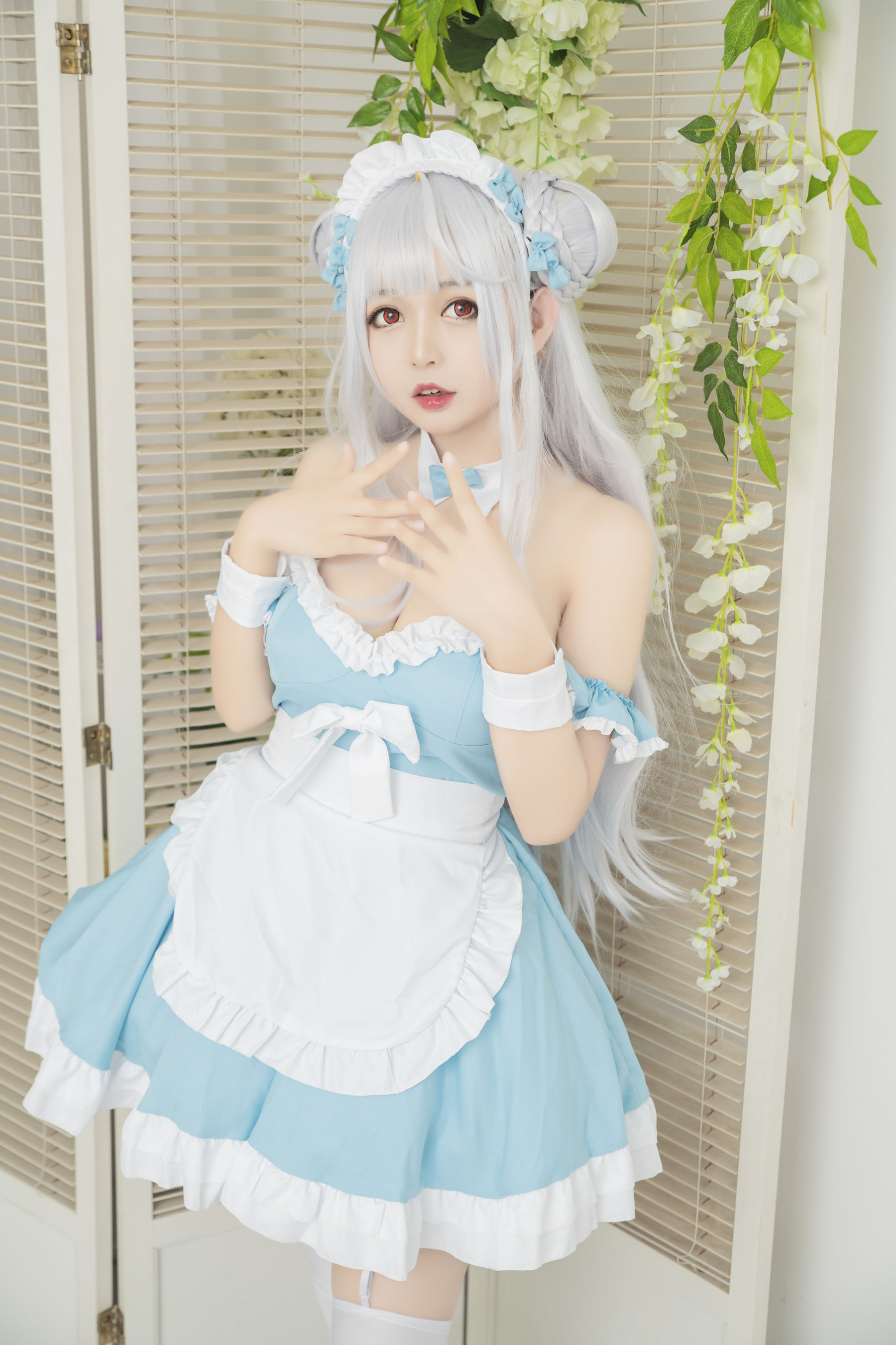 大眼萌妹黑猫猫OvO – 小天鹅 Cosplay-第1张