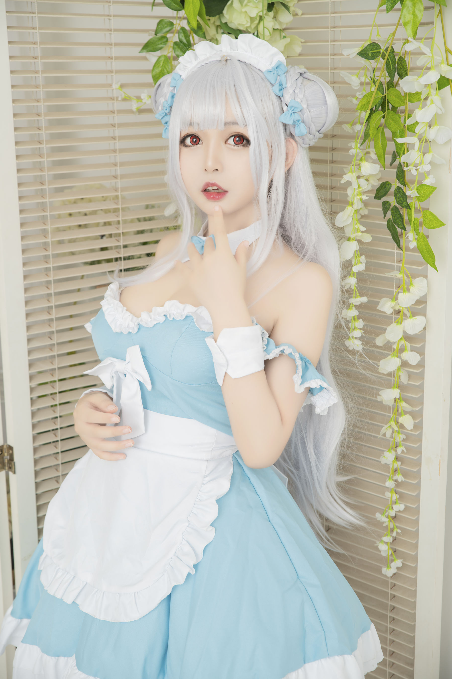 大眼萌妹黑猫猫OvO – 小天鹅 Cosplay-第14张