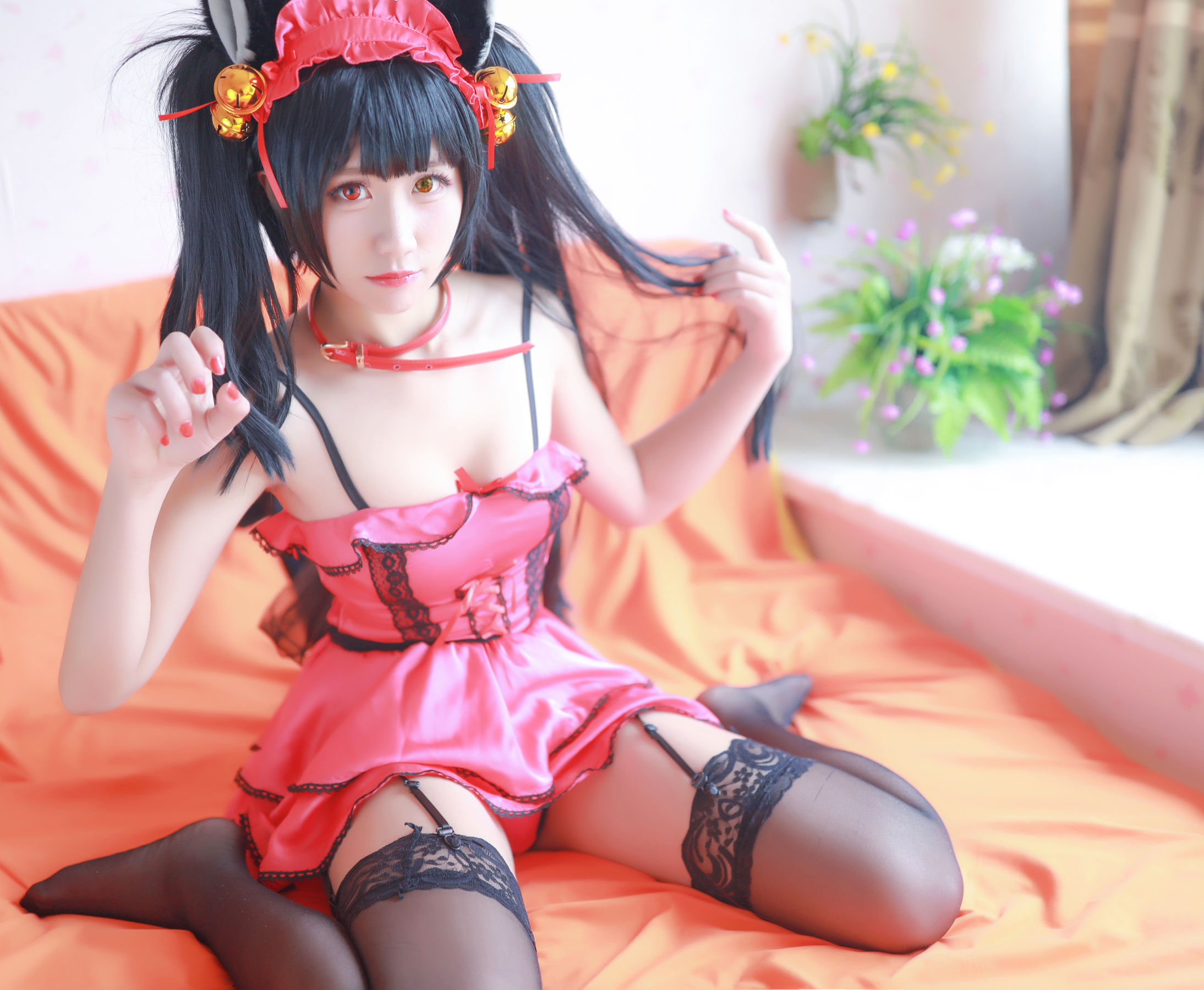 动漫博主九曲Jean 狂三系列 Cosplay-第40张