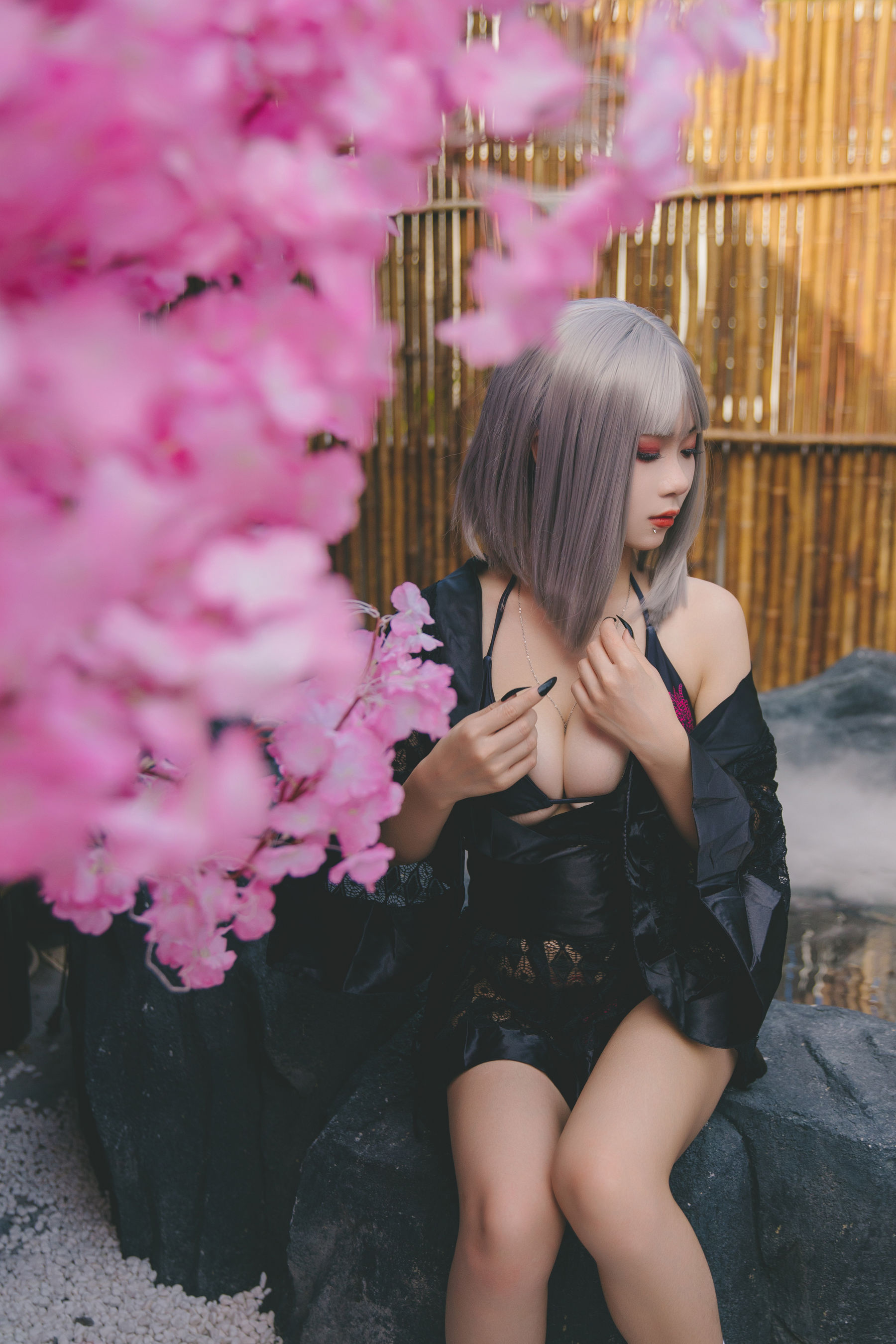 末夜787 – 五月舰长 和服 Cosplay-第4张