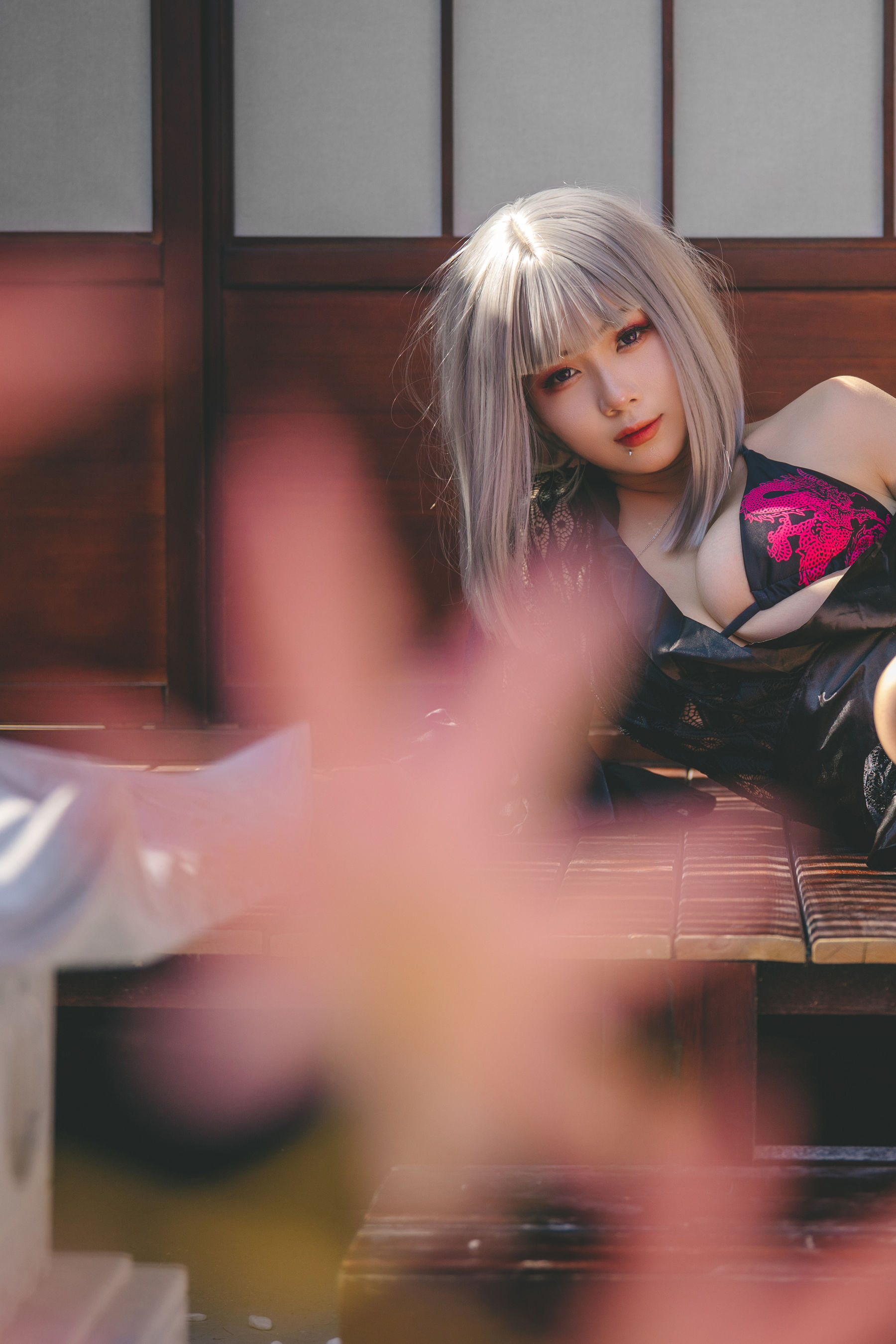 末夜787 – 五月舰长 和服 Cosplay-第13张