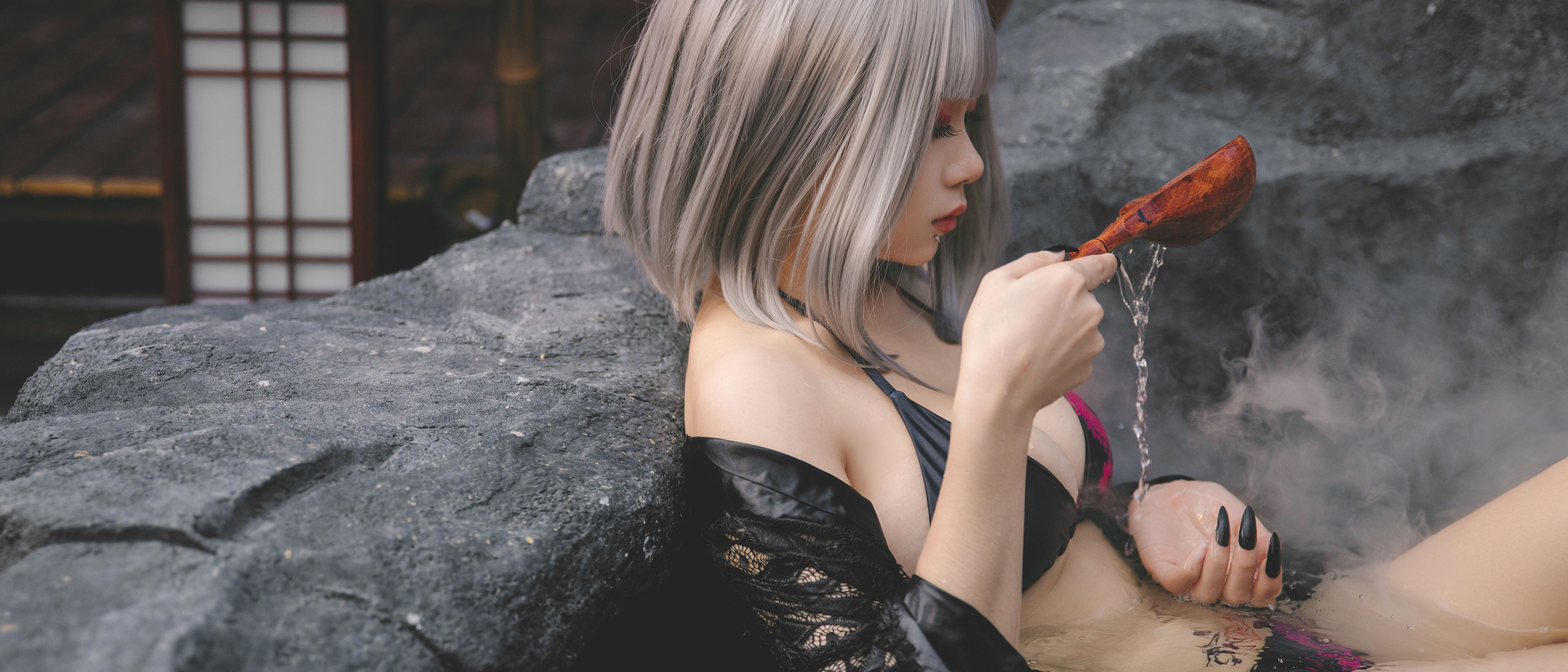 末夜787 – 五月舰长 和服 Cosplay-第10张