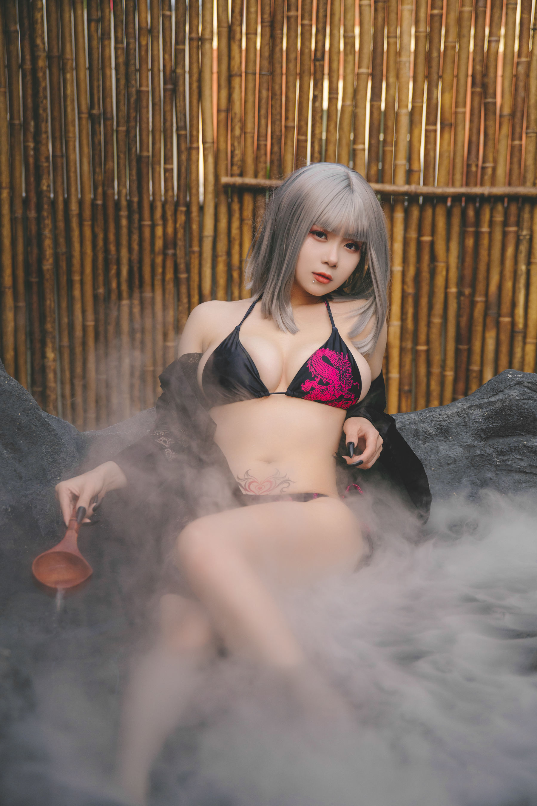 末夜787 – 五月舰长 和服 Cosplay-第29张