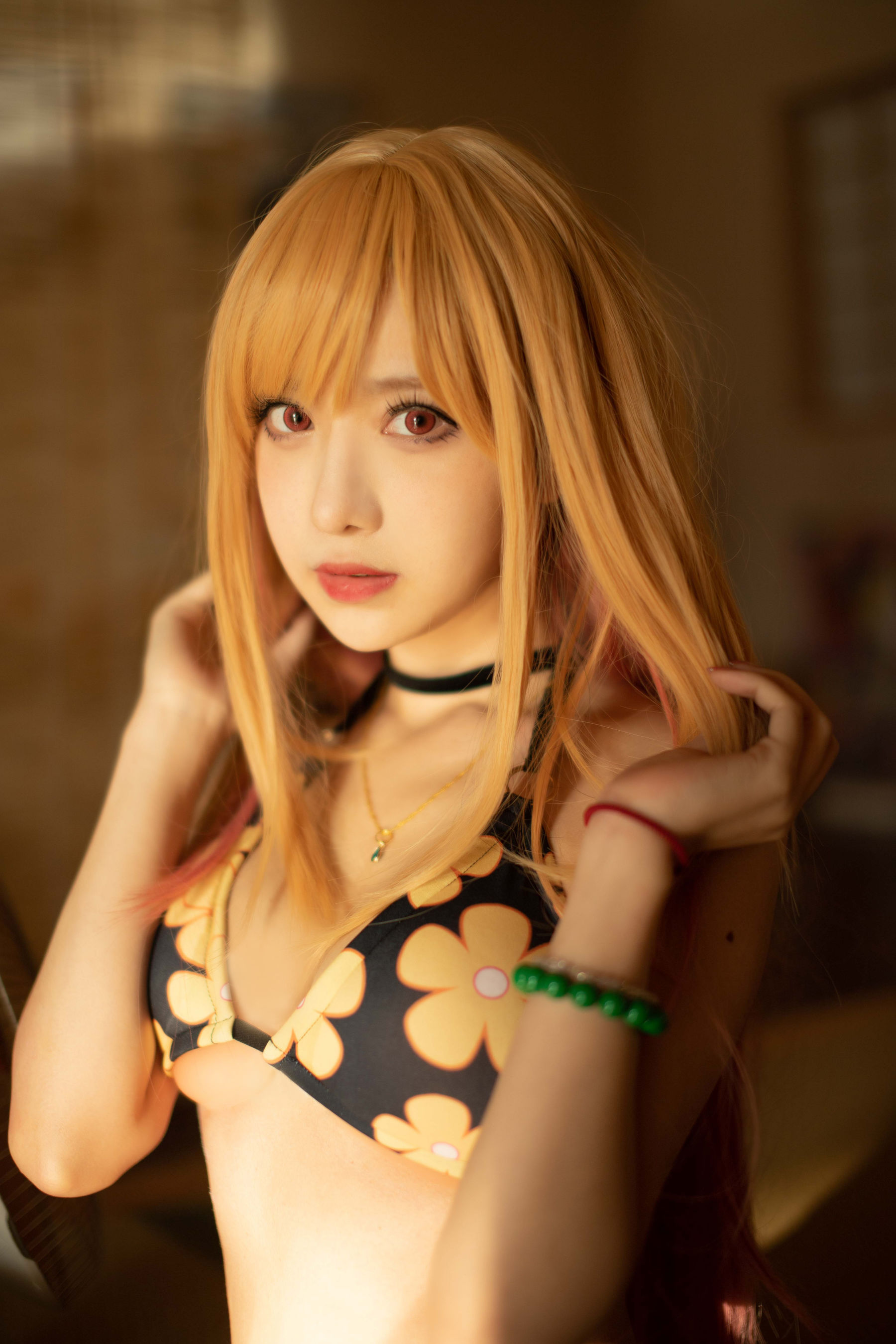 Shika小鹿鹿 – 喜多川海梦泳装 Cosplay-第37张