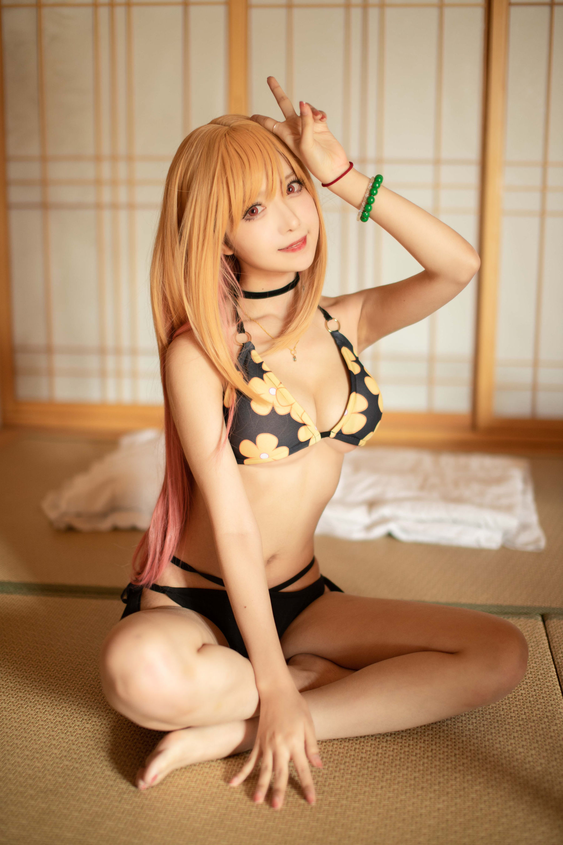 Shika小鹿鹿 – 喜多川海梦泳装 Cosplay-第4张