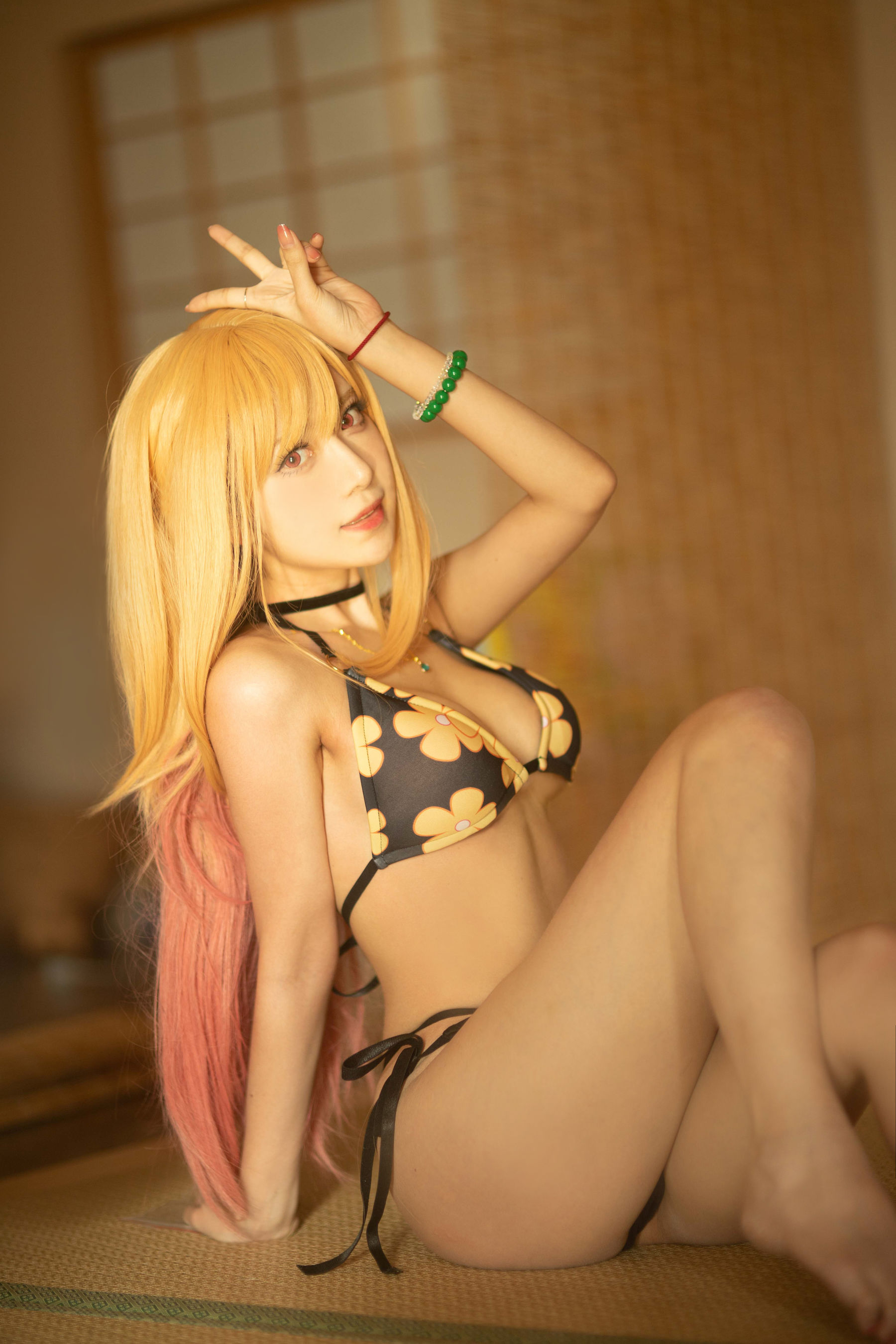 Shika小鹿鹿 – 喜多川海梦泳装 Cosplay-第3张